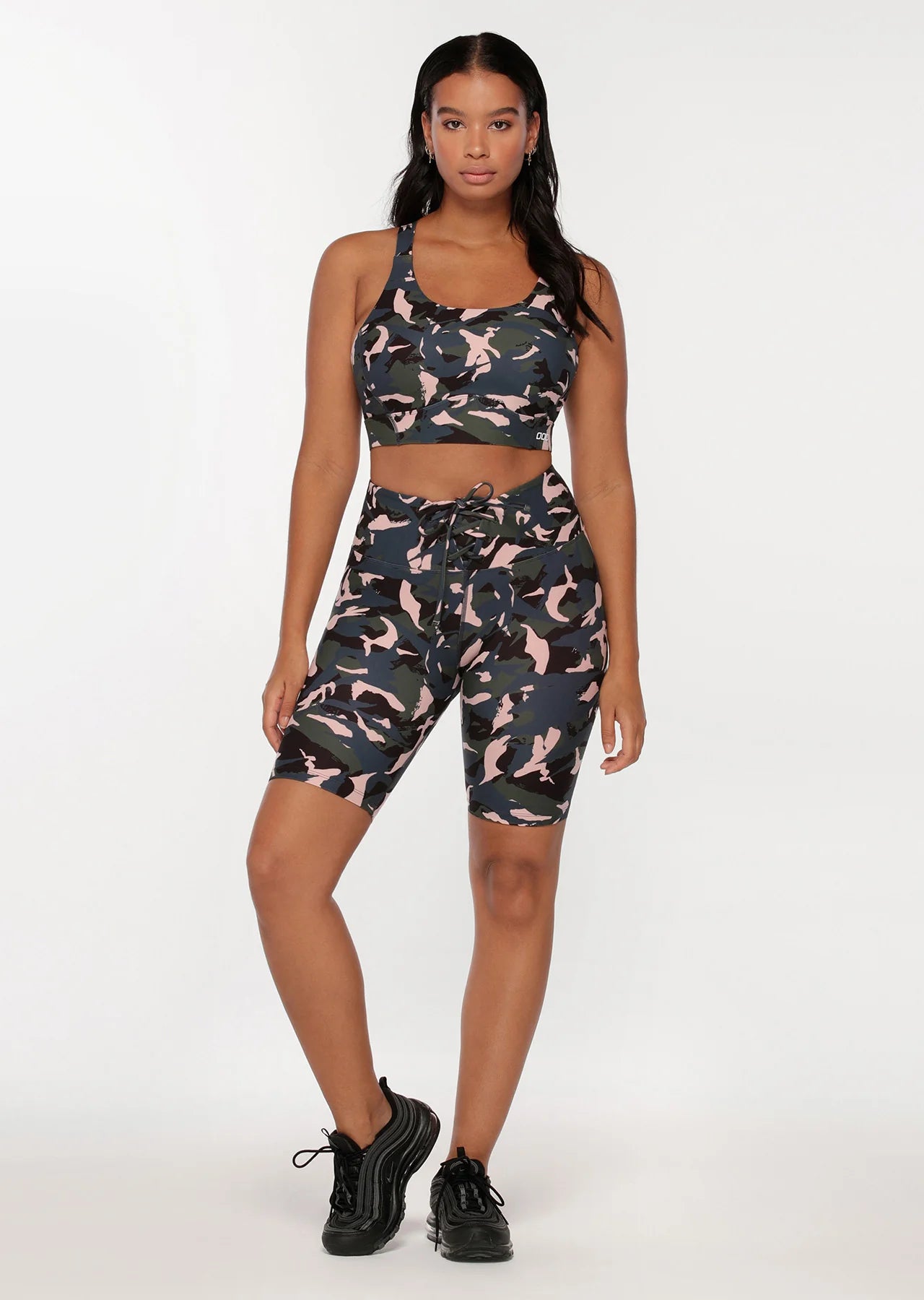 Off Duty Camo Bike Shorts