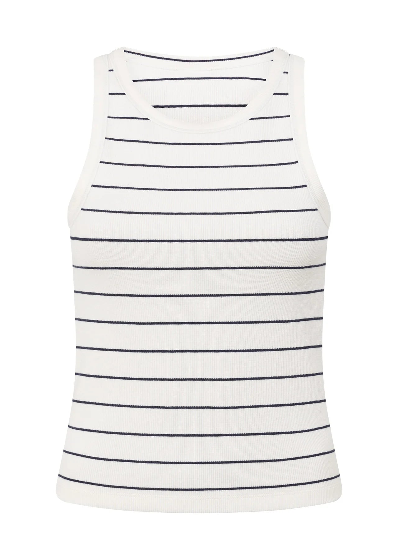 LJ Basics Stripe Rib Tank