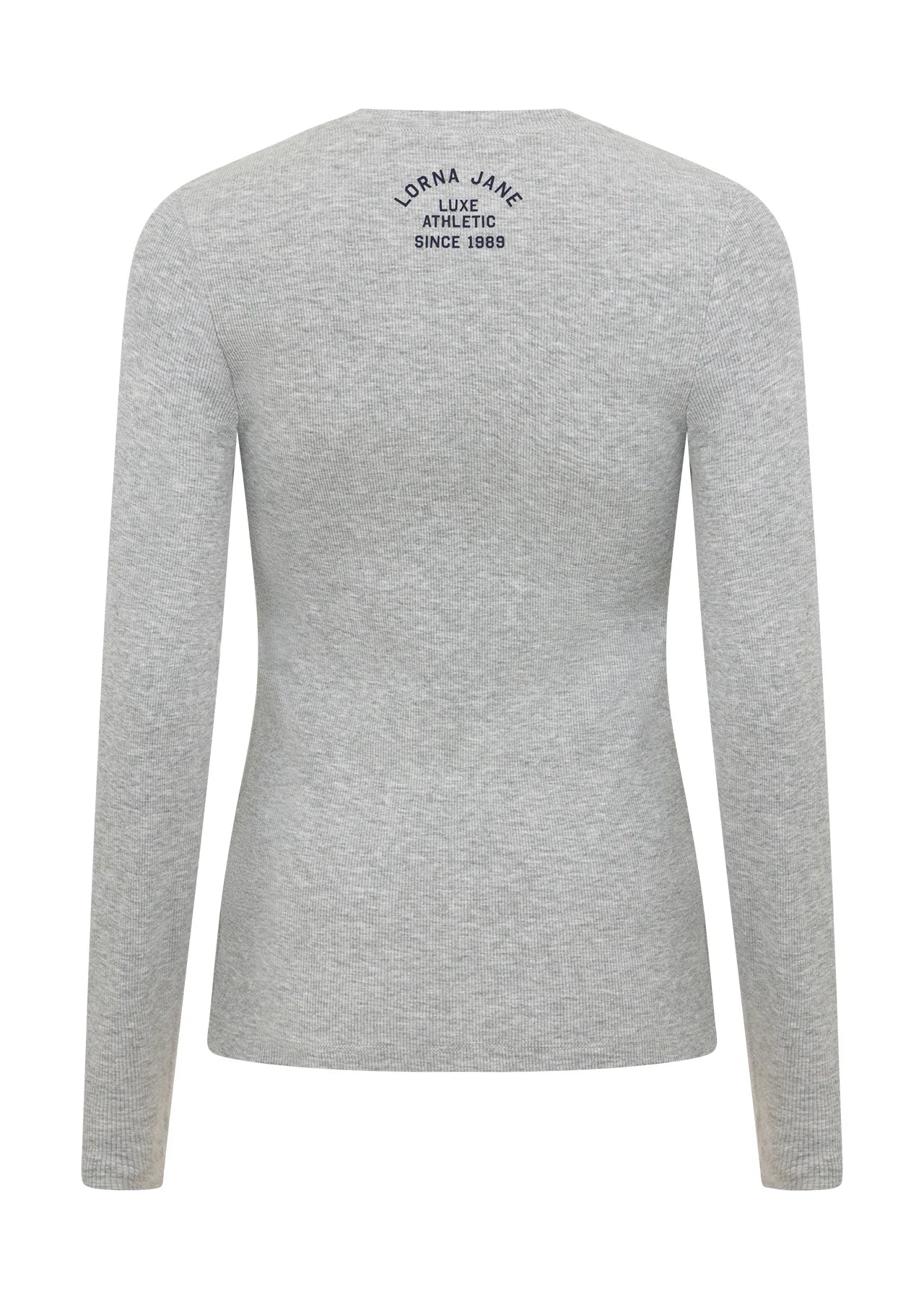 Henley Rib Long Sleeve Top