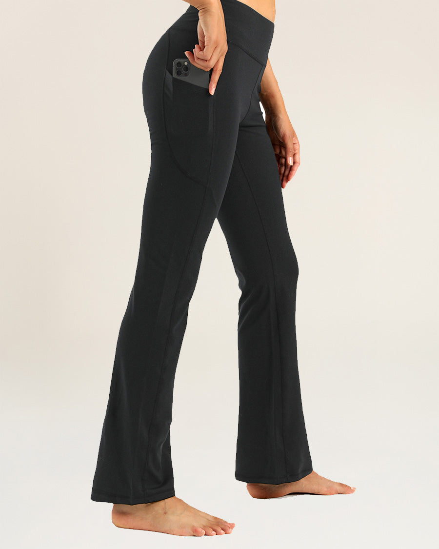 High Waisted Yoga Flare Pants