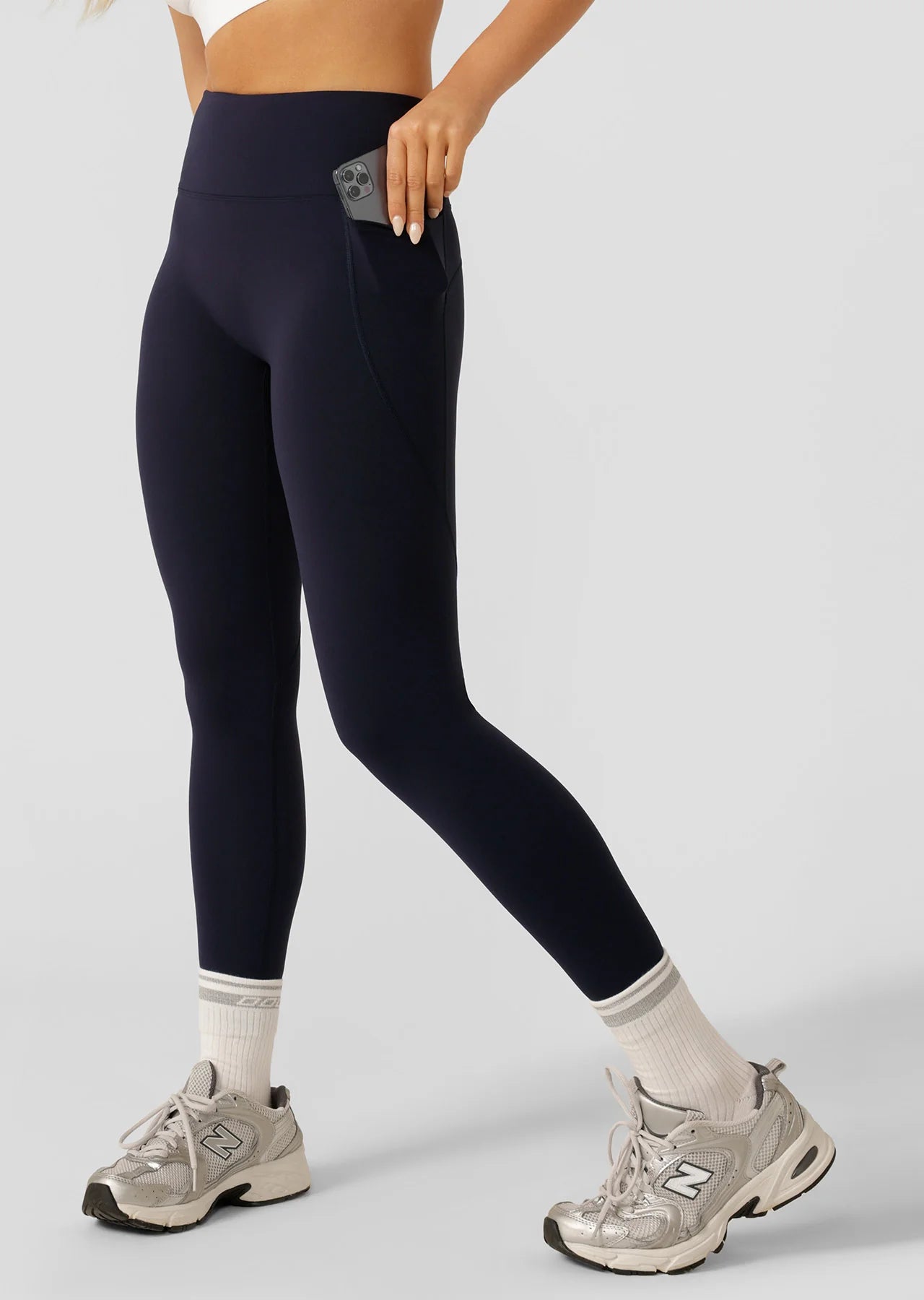 Amy No Ride Phone Pocket Ankle Biter Leggings