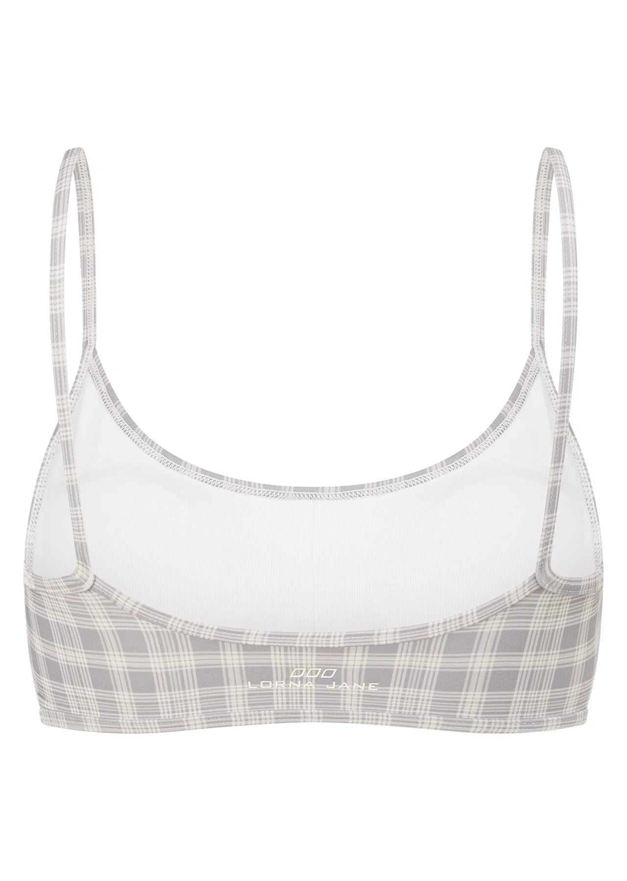 Country Club Check Sports Bra