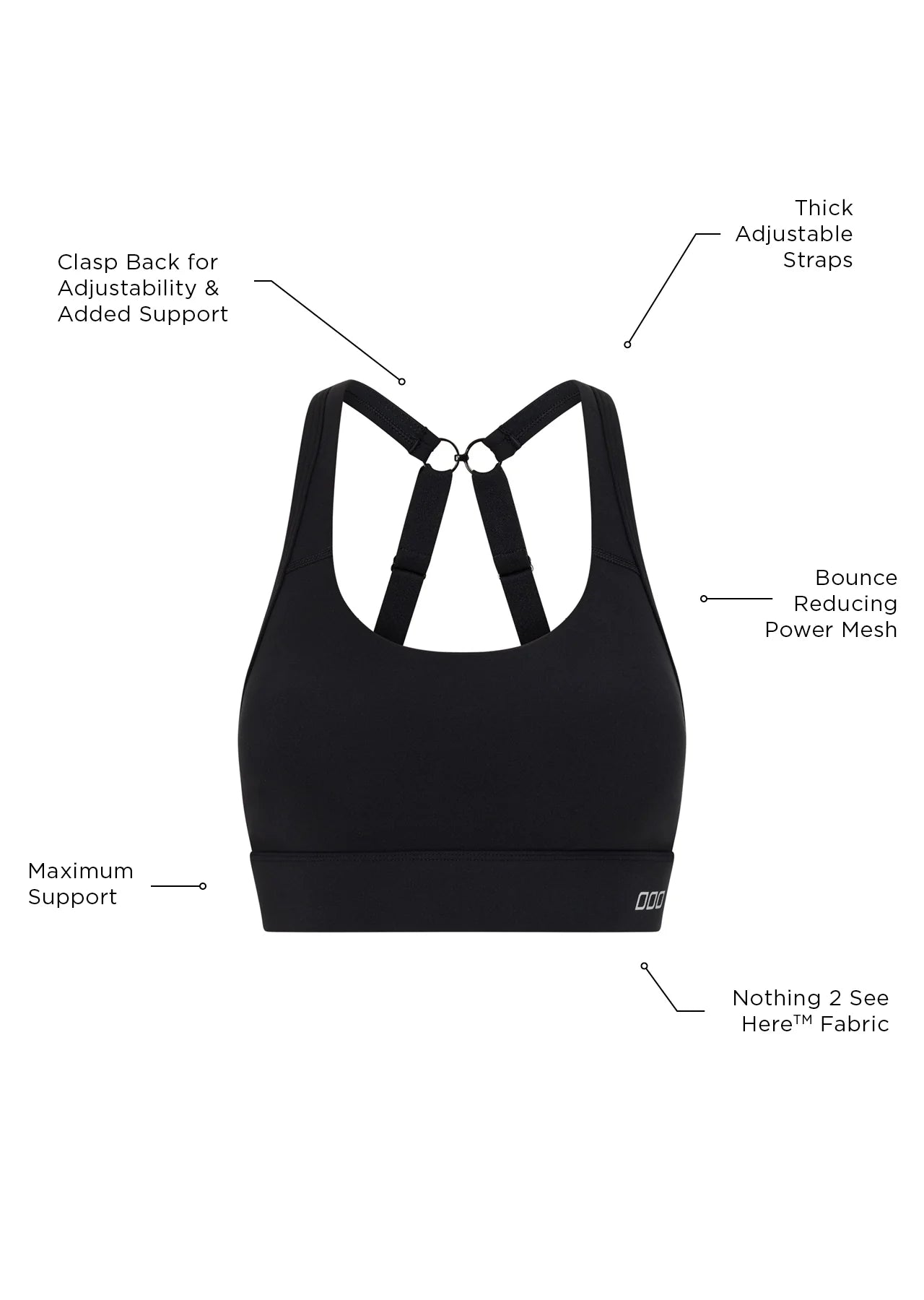 Amy Maximum Support Sports Bra