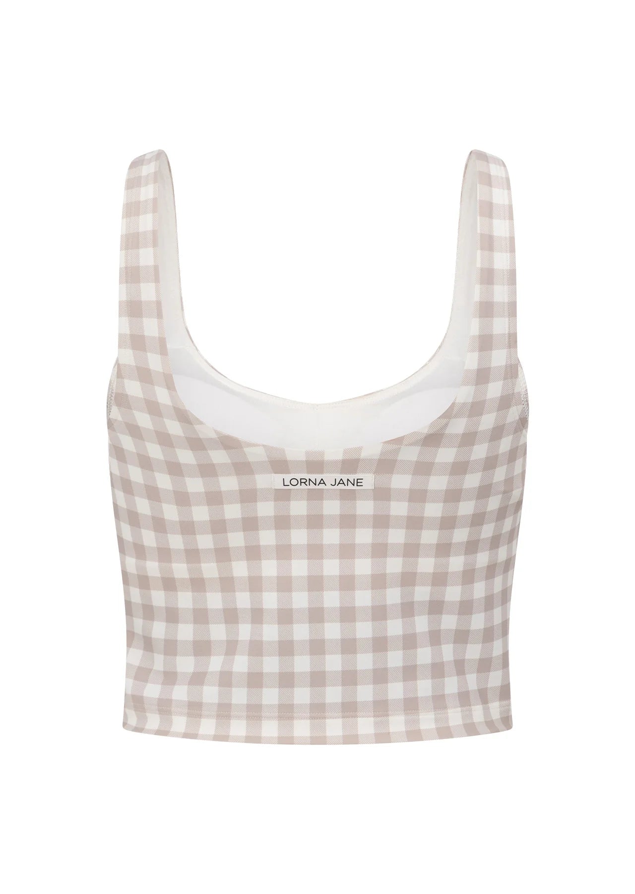 Sweet Gingham Bra Tank Combo
