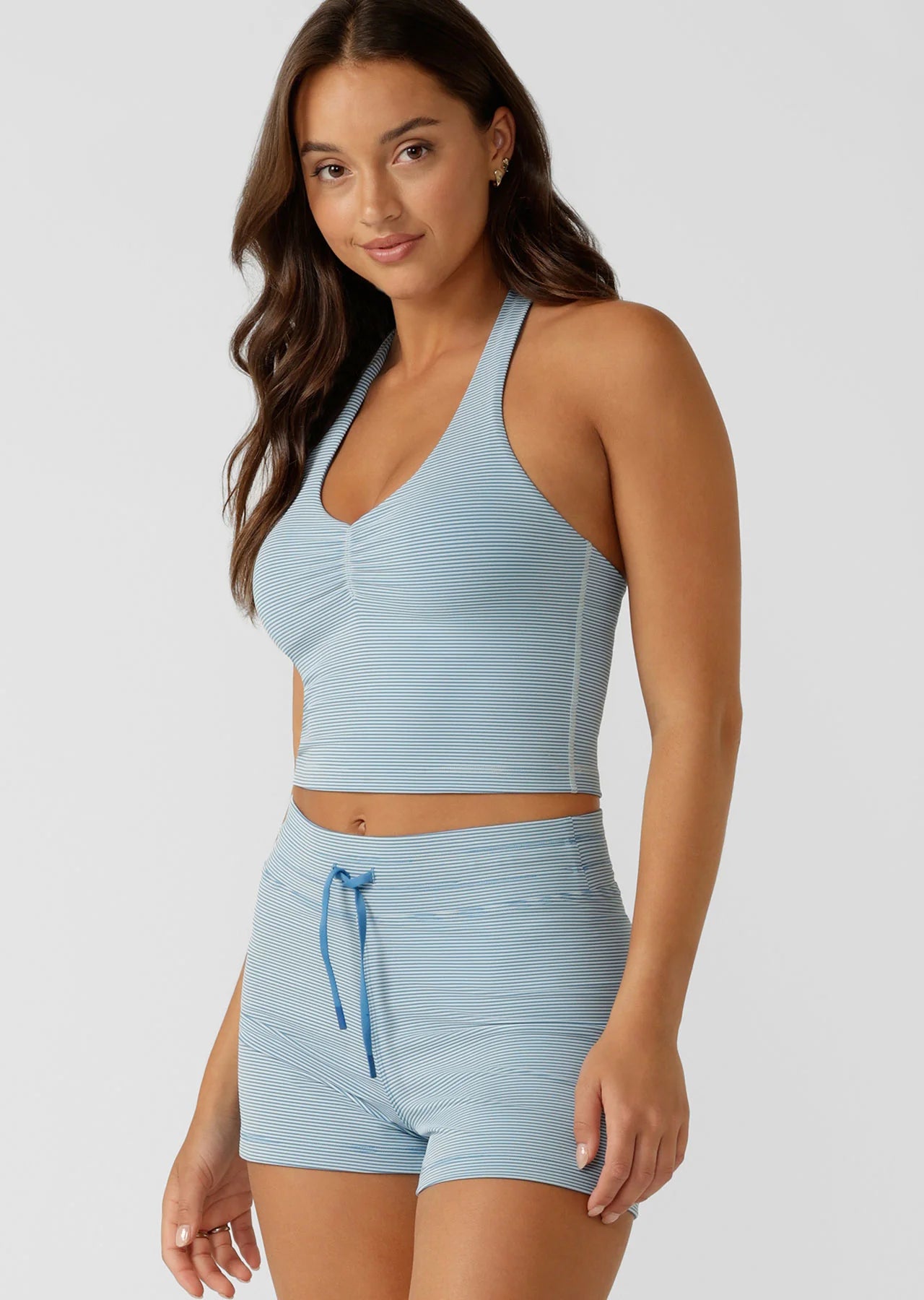 Earn Your Stripes Rib Kick Shorts