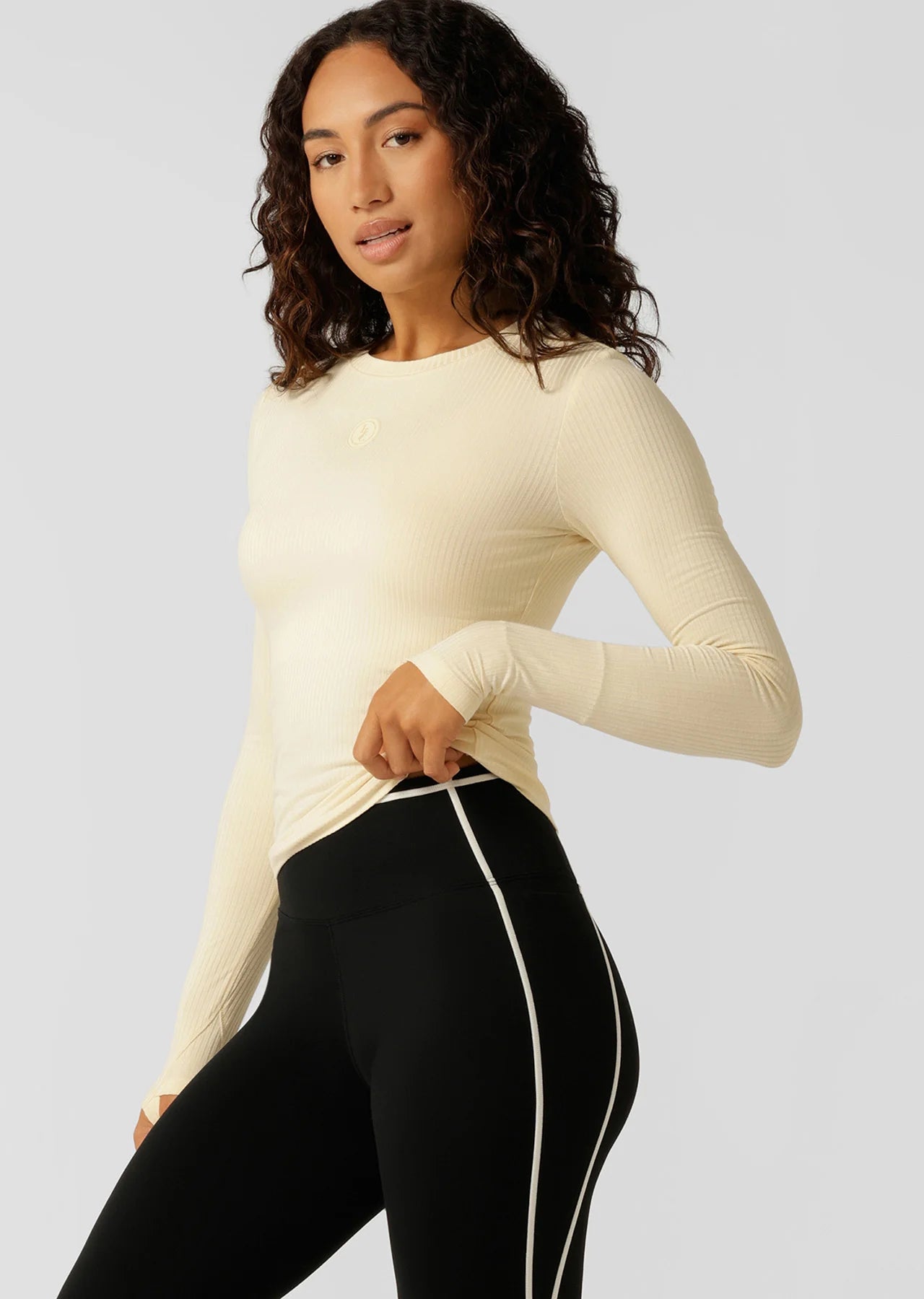 Movement Long Sleeve Rib Top