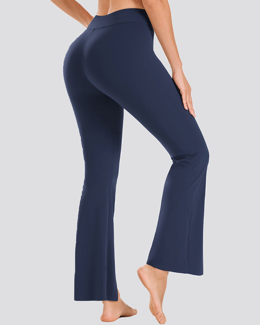Bootcut Yoga Pants Split Hem Flare