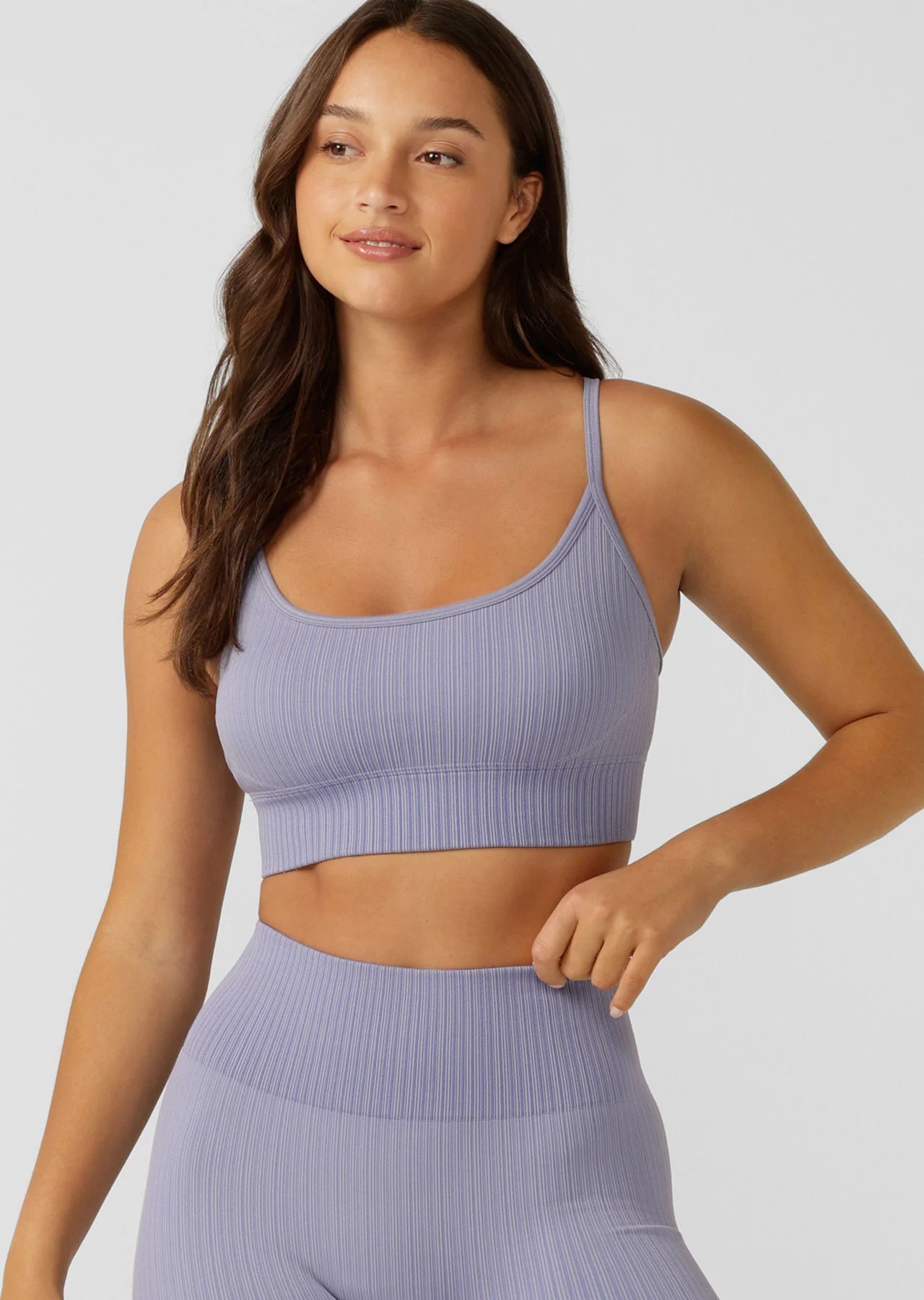 Seamless Swim Longline Sports Bra