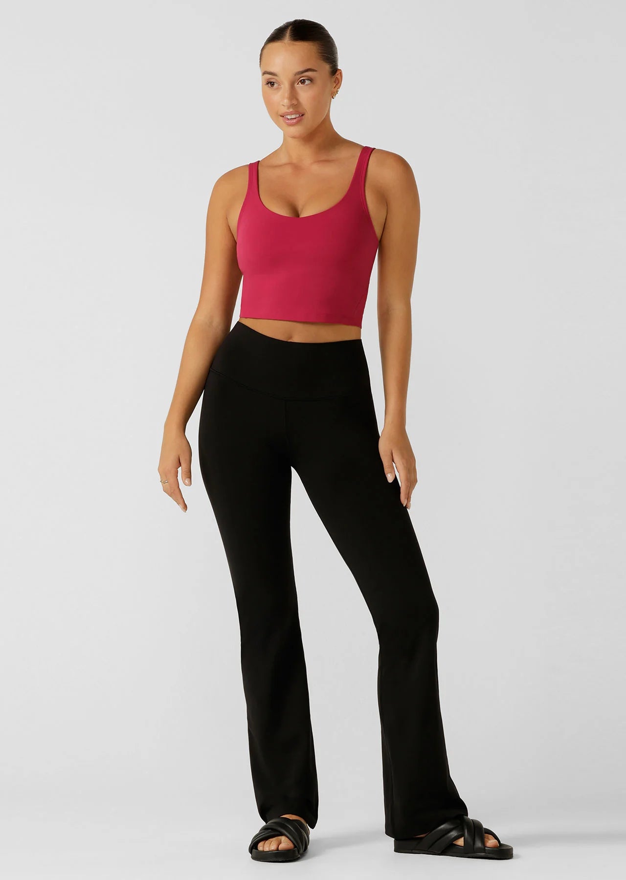 Hi-Fold Lotus Bootleg Pants