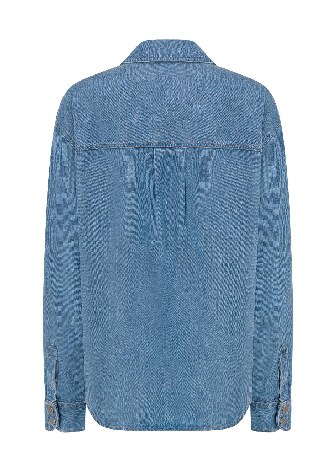 Off Duty Vintage Wash Denim Shirt