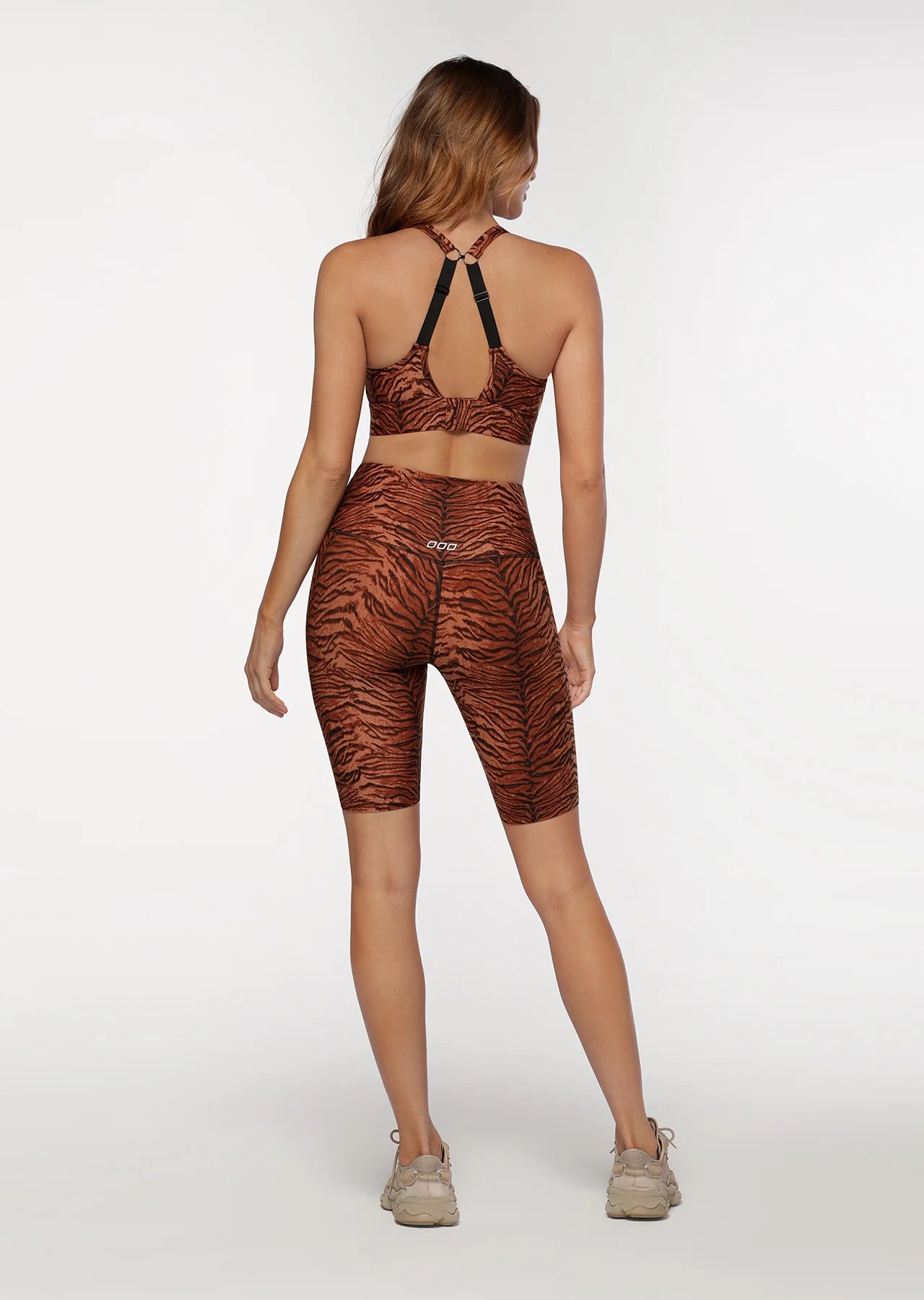Jungle Cat Midi Bike Shorts