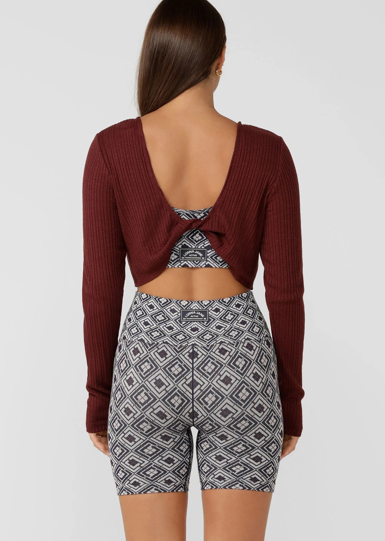 Volley Rib Long Sleeve Top