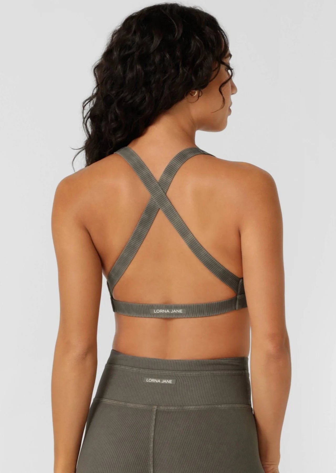 Perform Washed Rib Sports Bra