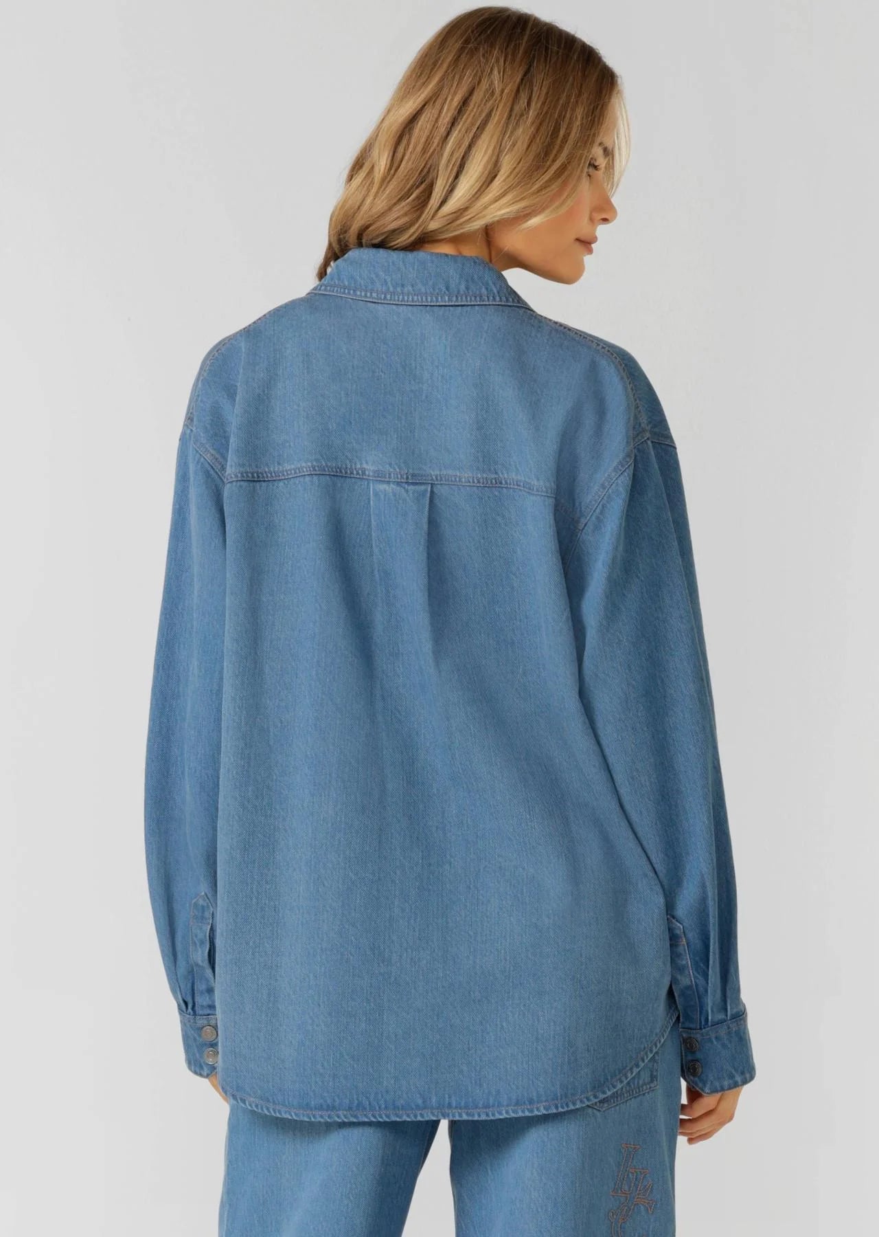 Off Duty Vintage Wash Denim Shirt
