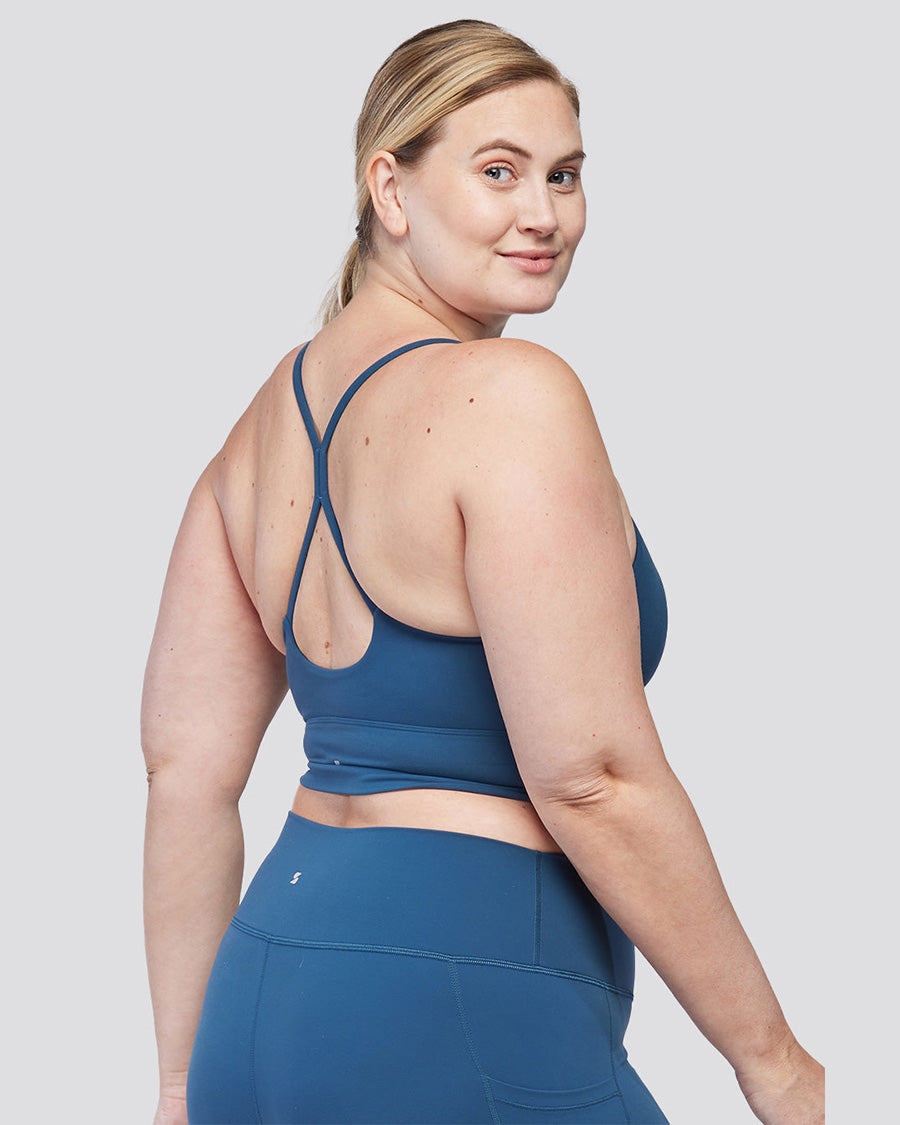 SoftLuxe Crop Top Sports Bra