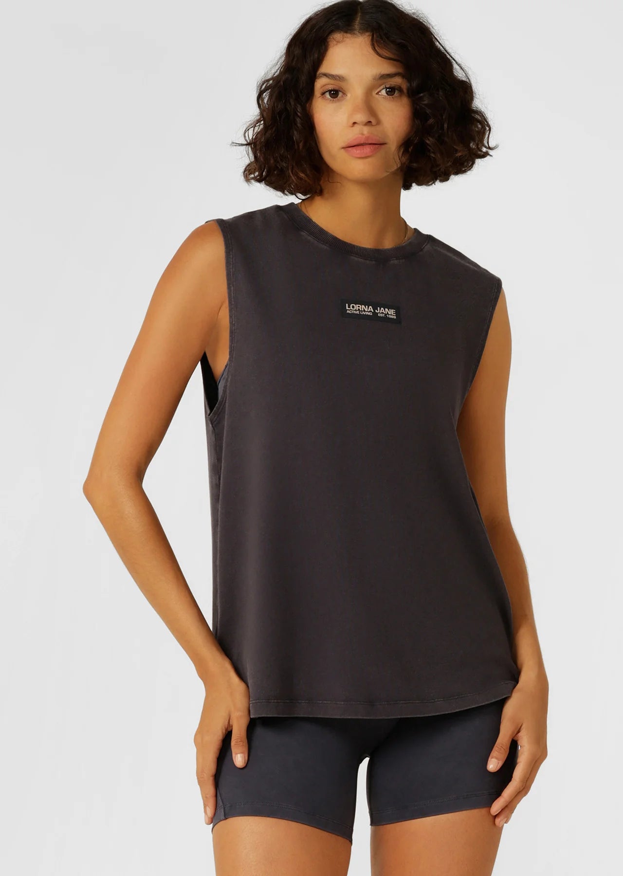 Fade Away Washed Muscle Tank