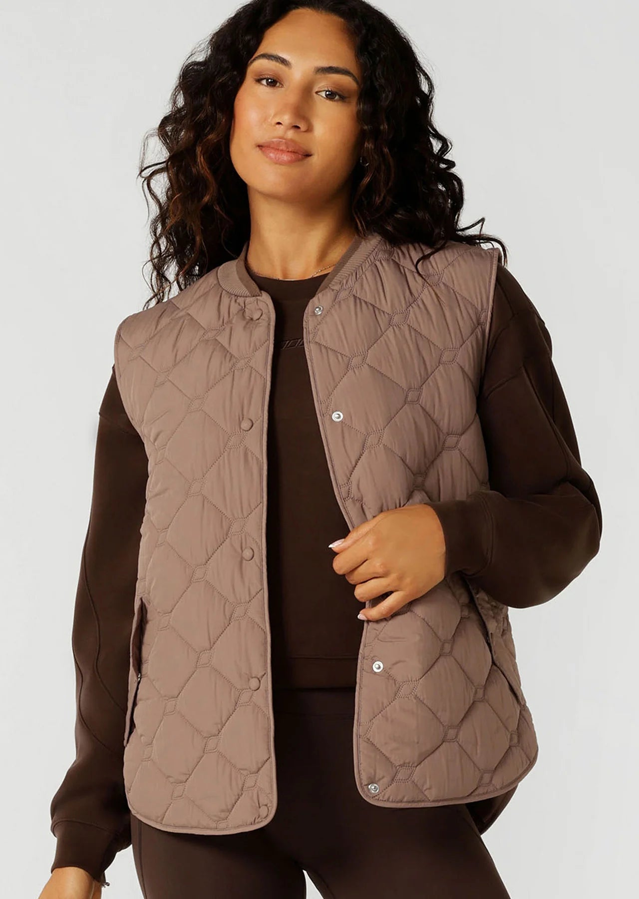 Iconic Quilted Longline Vest