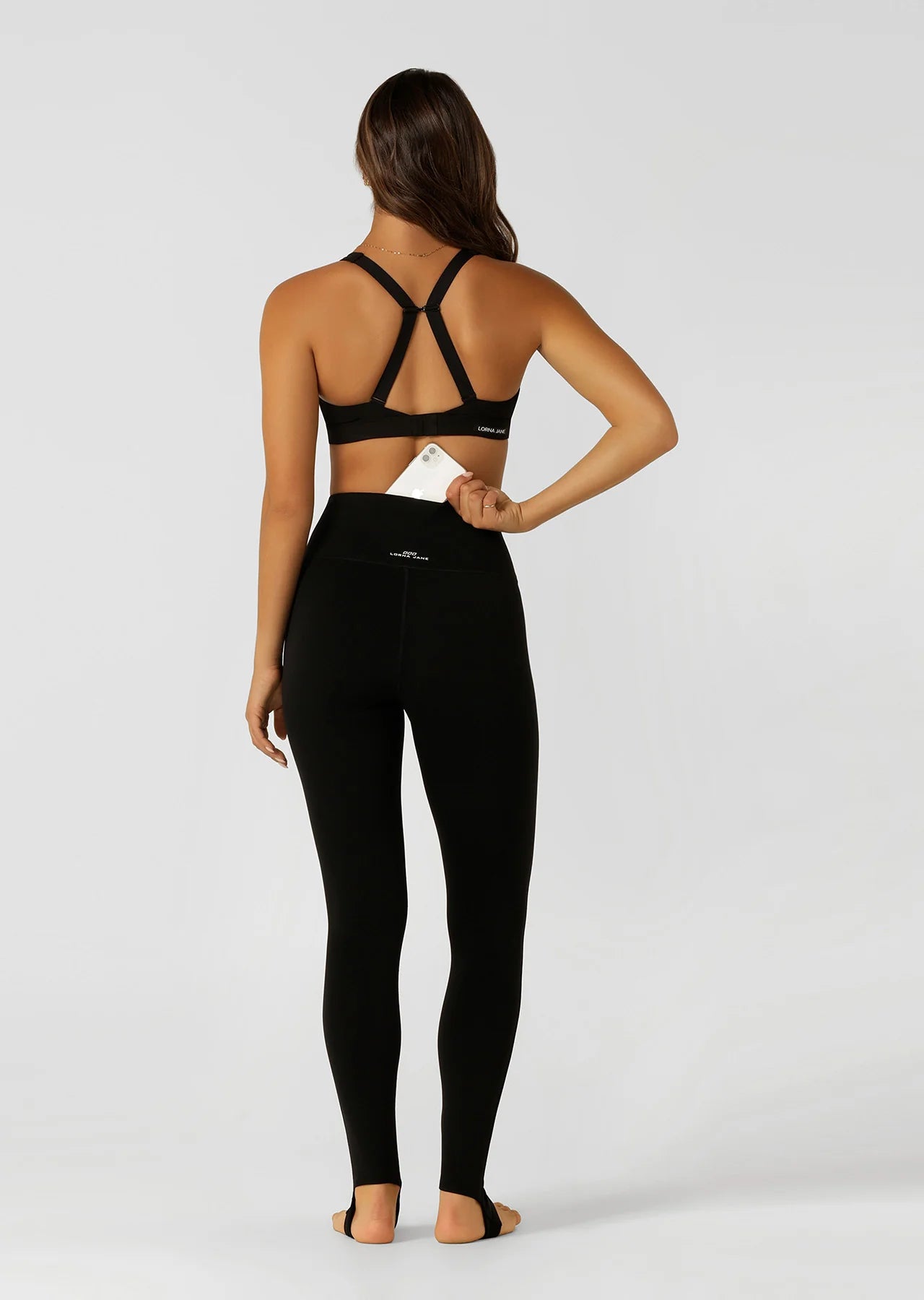 Streamlined Full Length Stirrup Leggings