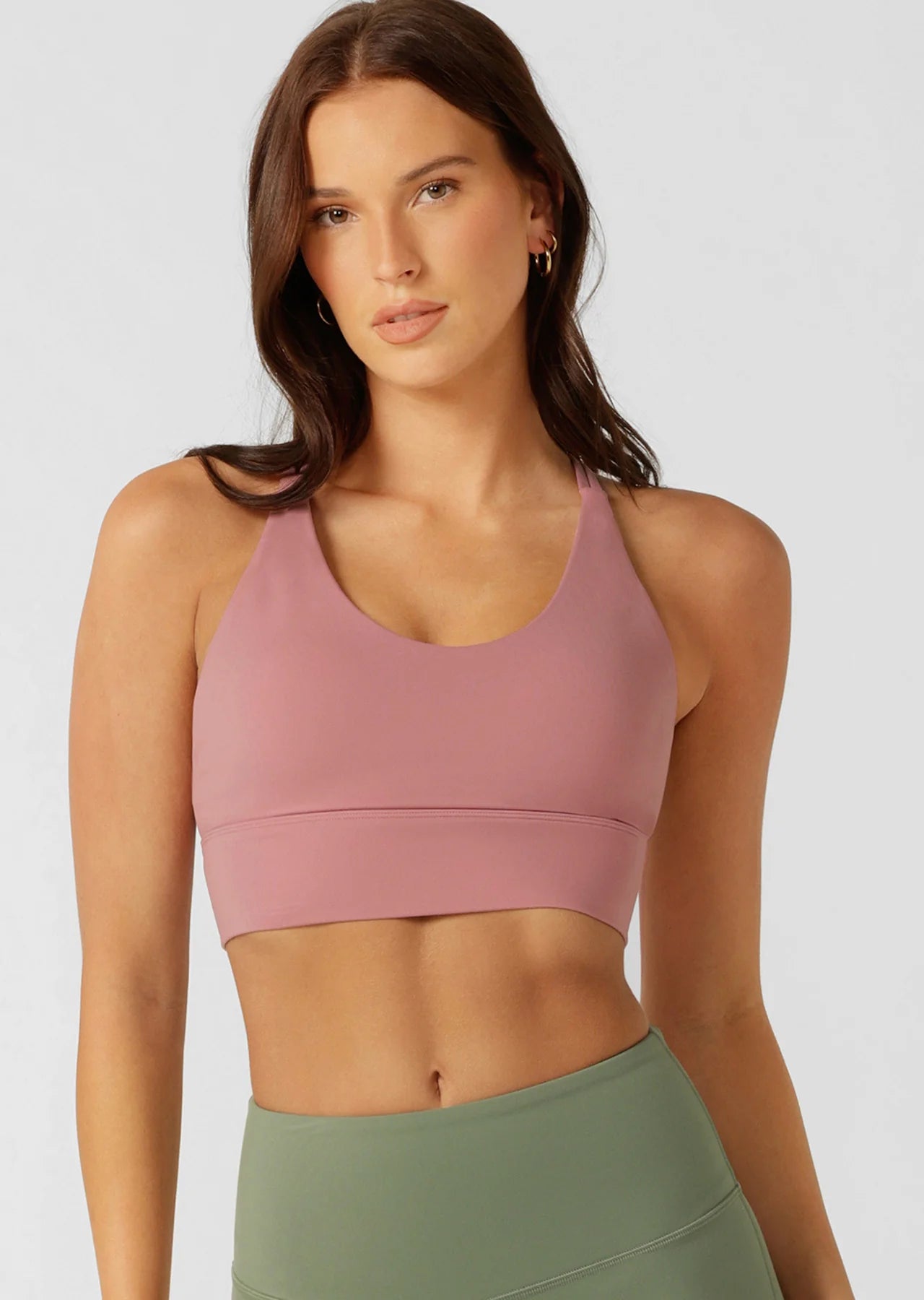 Lotus Longline Sports Bra