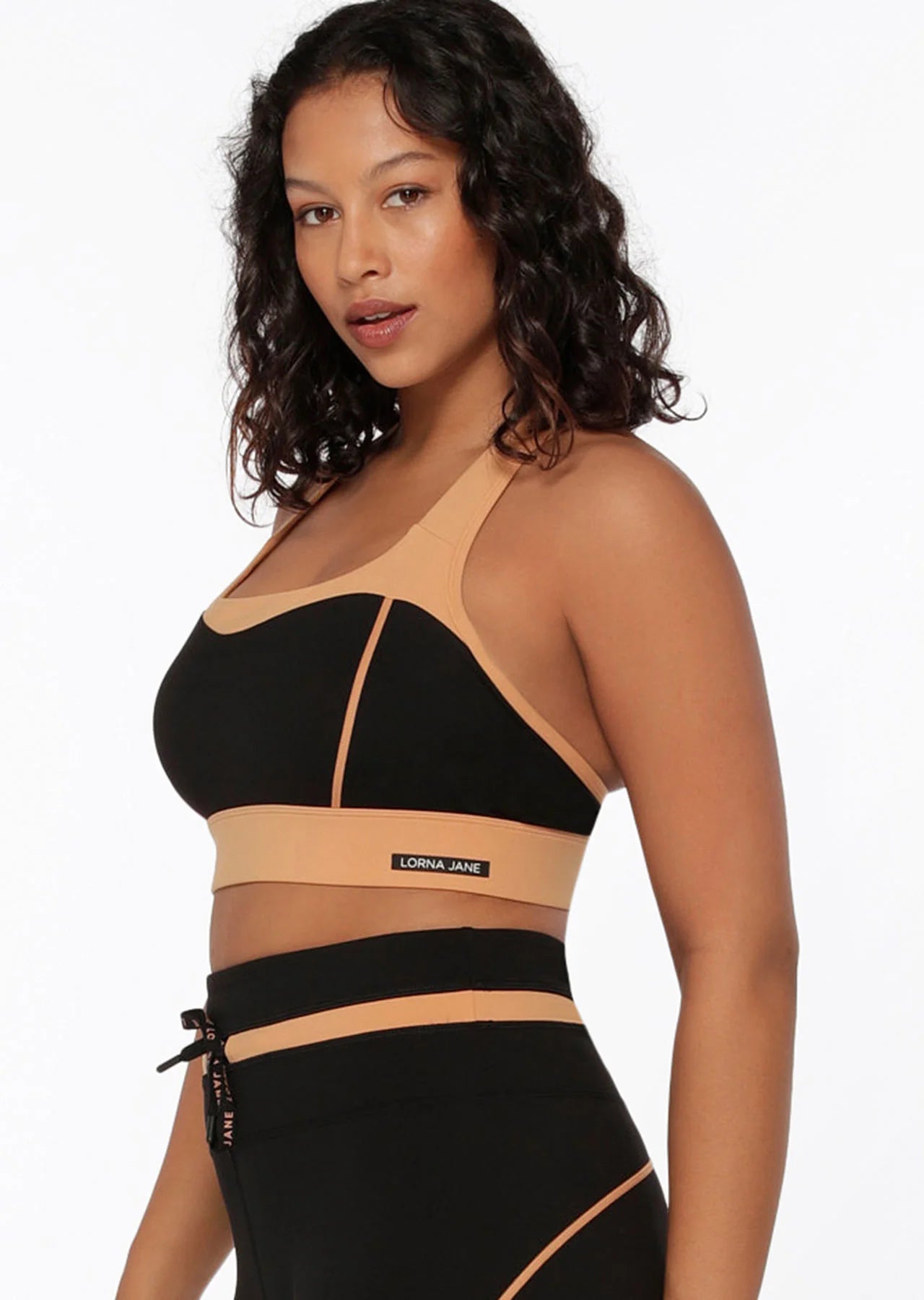 Summit Support Contrast Sports Bra