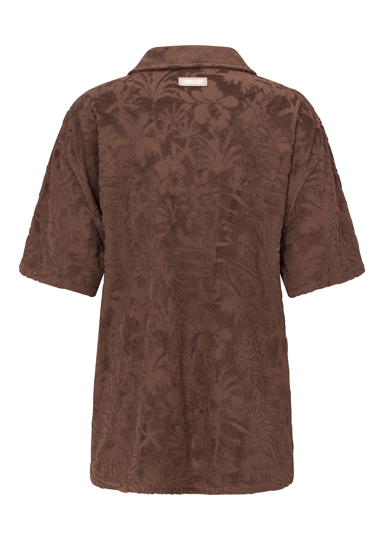 Dusty Palm Towelling Shirt