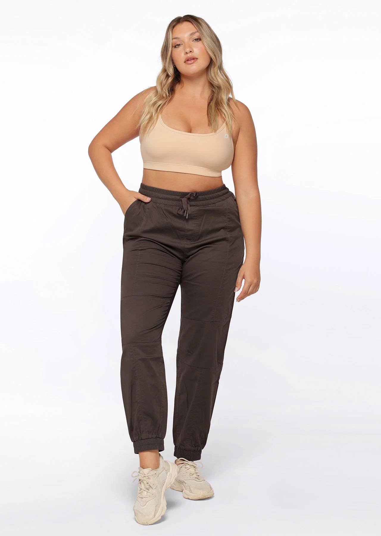 Relaxed Flashy Full Length Pants
