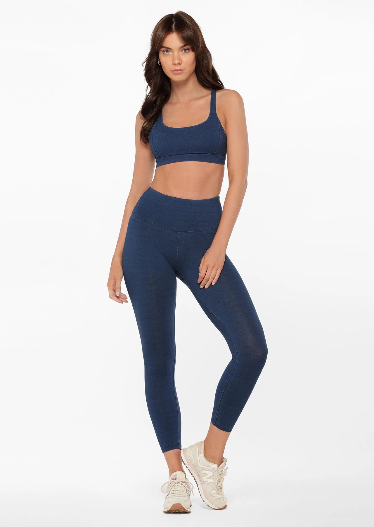 Denim Glow Ankle Biter Leggings