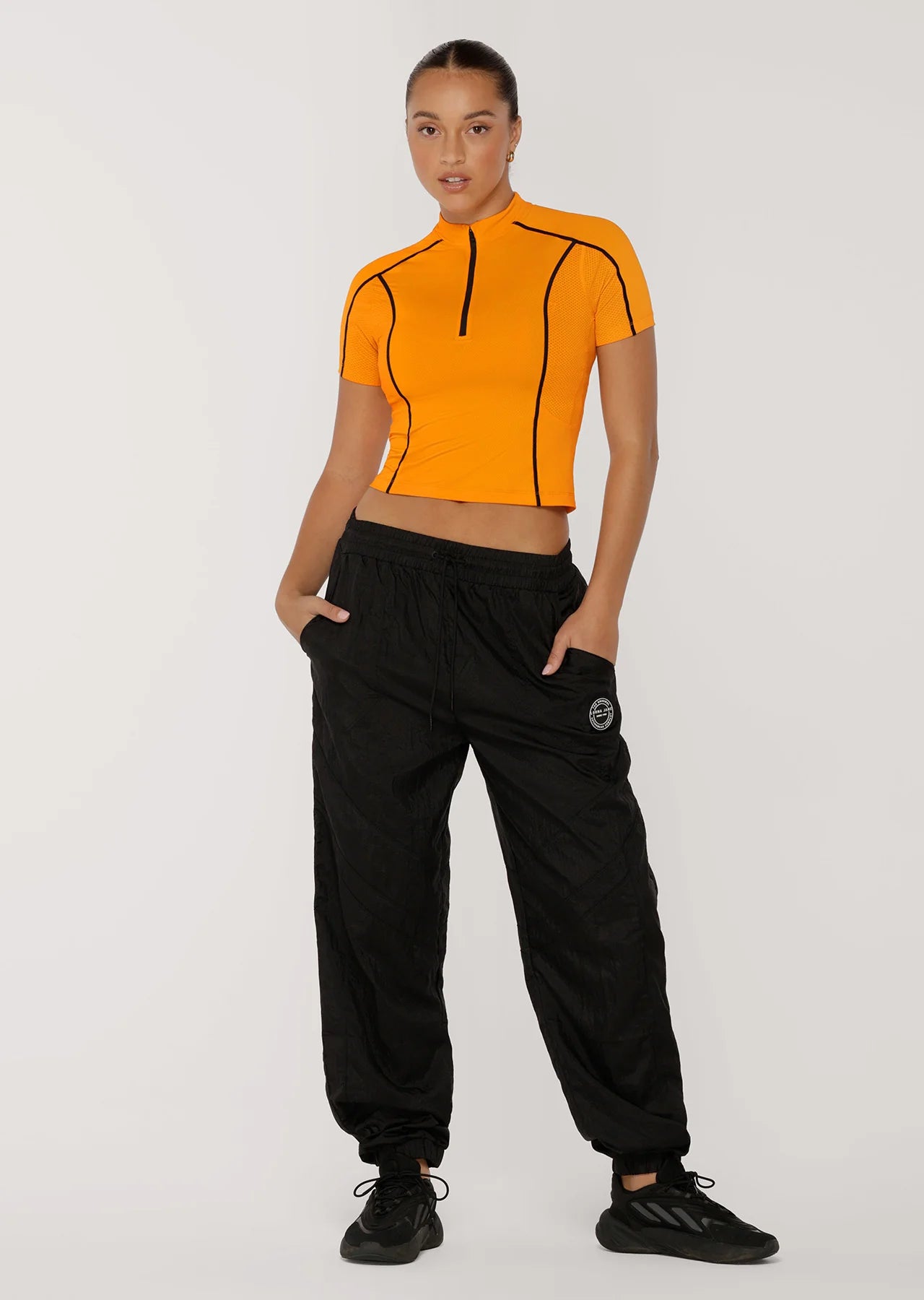 Climber Short Sleeve Active Zip Top