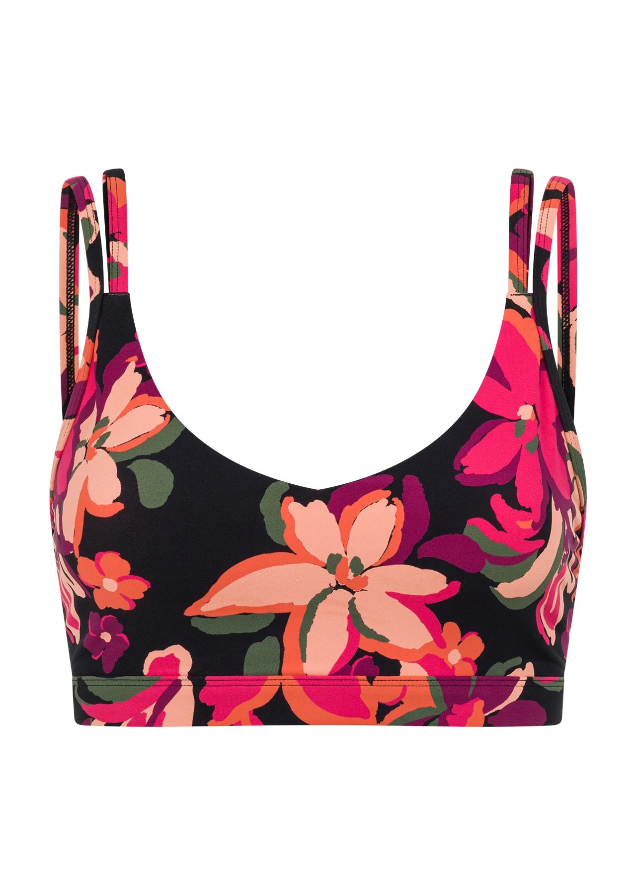 Floral Escape Sports Bra
