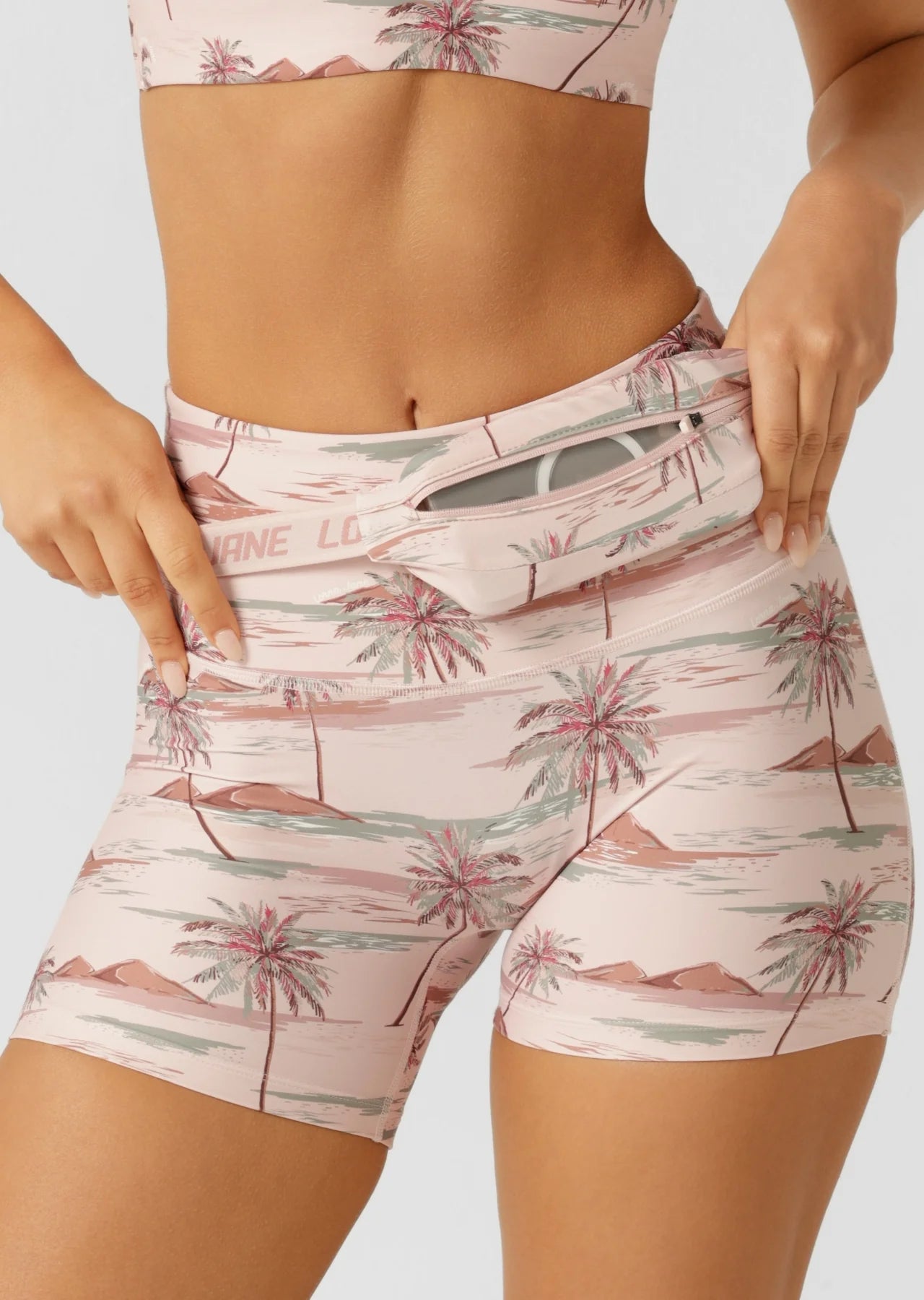 Paradise Palm Stash It Belt
