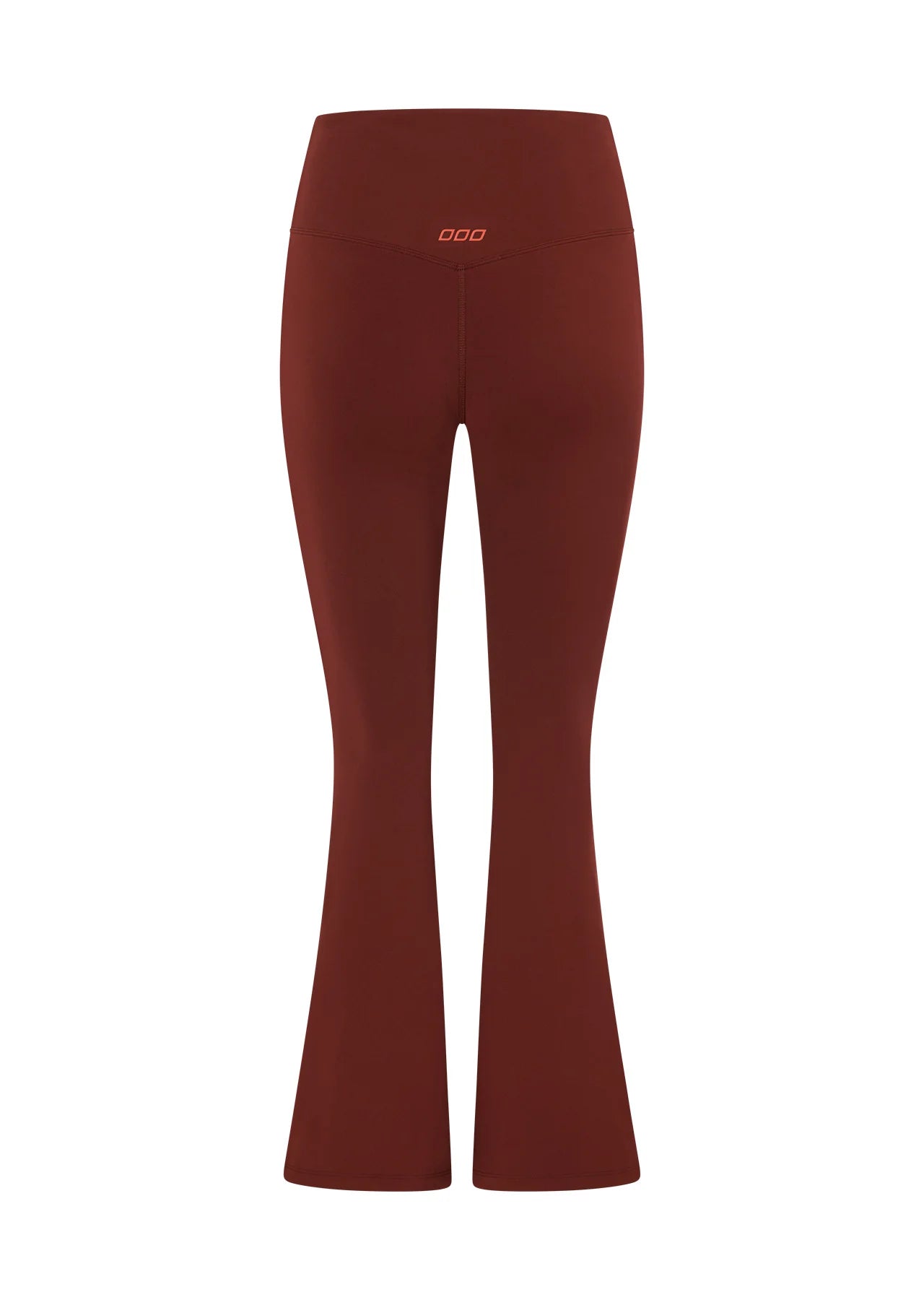 Effortless Contrast Lotus Flared Full Length Leggings
