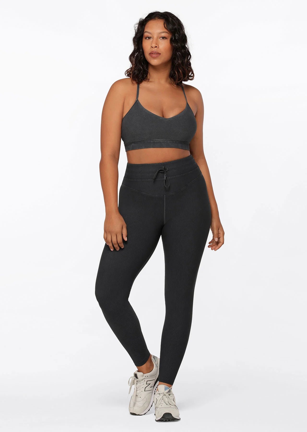 Yin Washed Rib Full Length Leggings