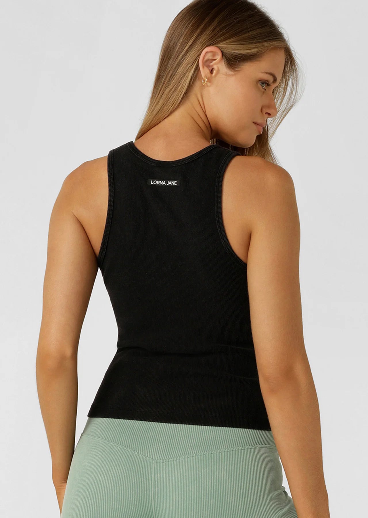 Scoop Neck Washed Rib Tank