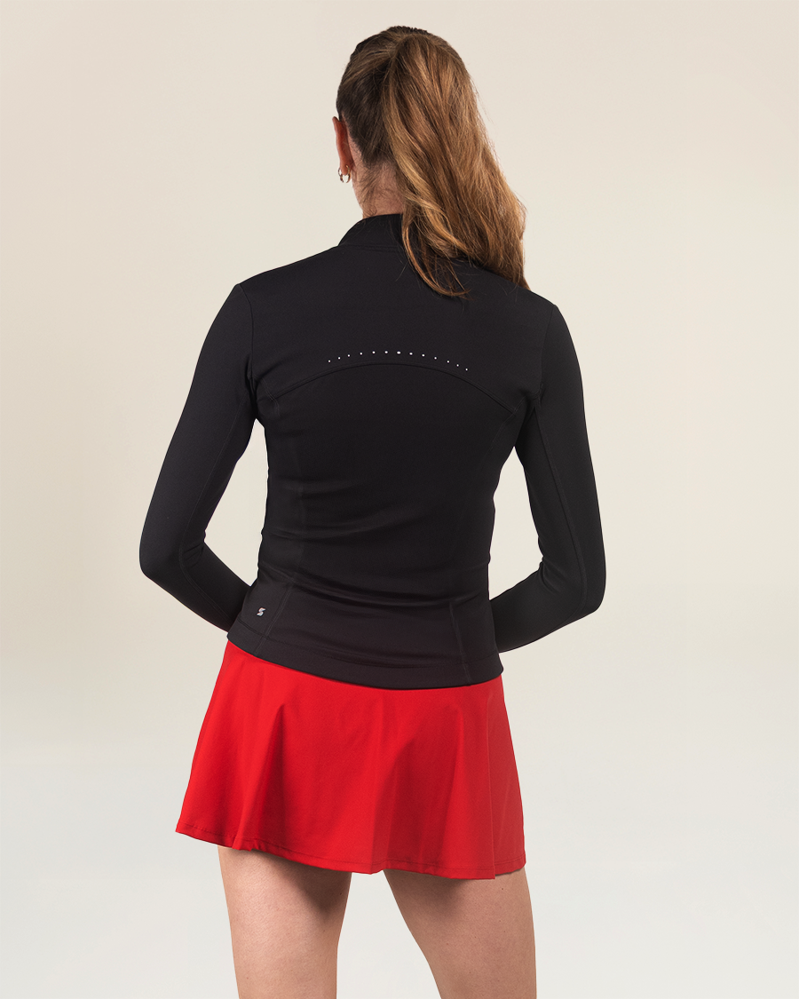 Slim-Fit Athletic Jacket | Full-Zip with Pockets