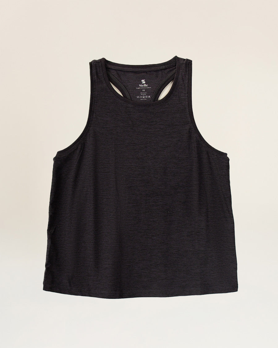 Cloud Essential Racerback Tank Top | Sleeveless High-Neck Workout Top