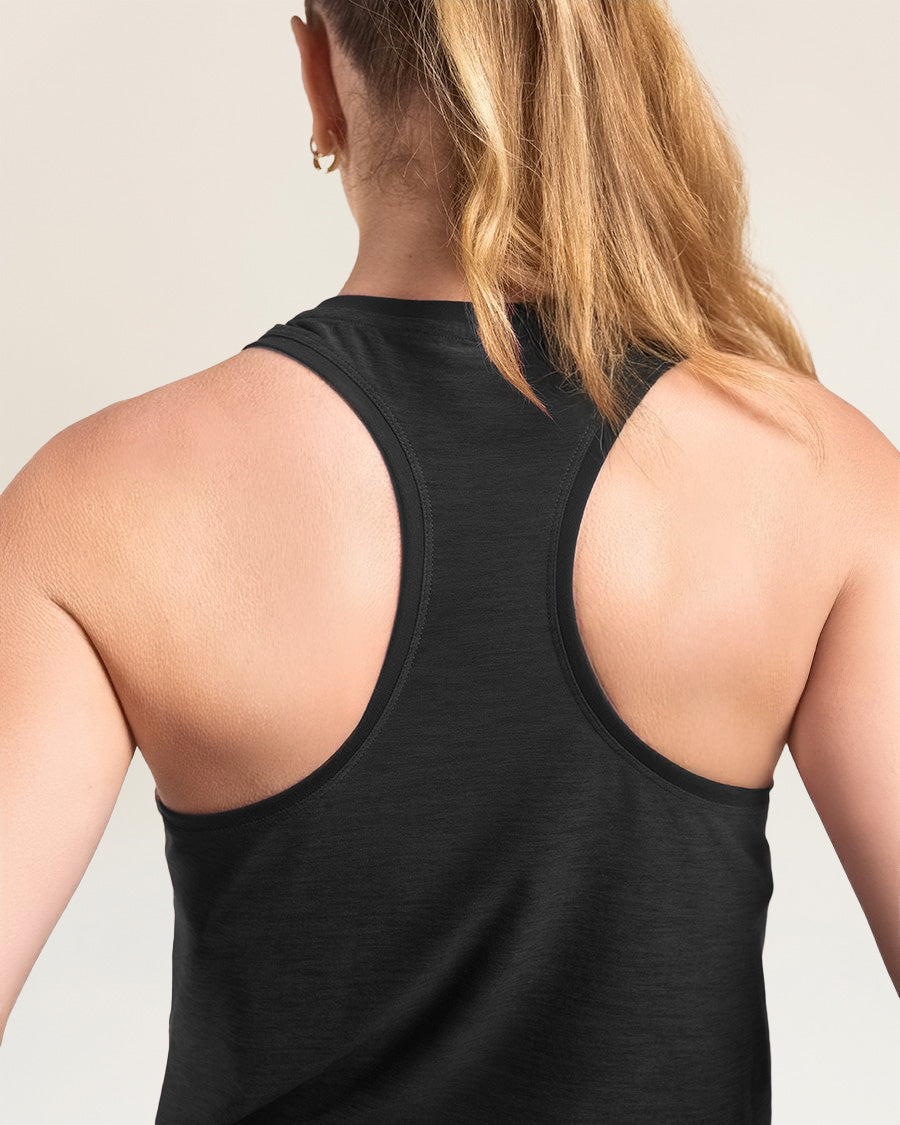 Cloud Essential Racerback Tank Top | Sleeveless High-Neck Workout Top