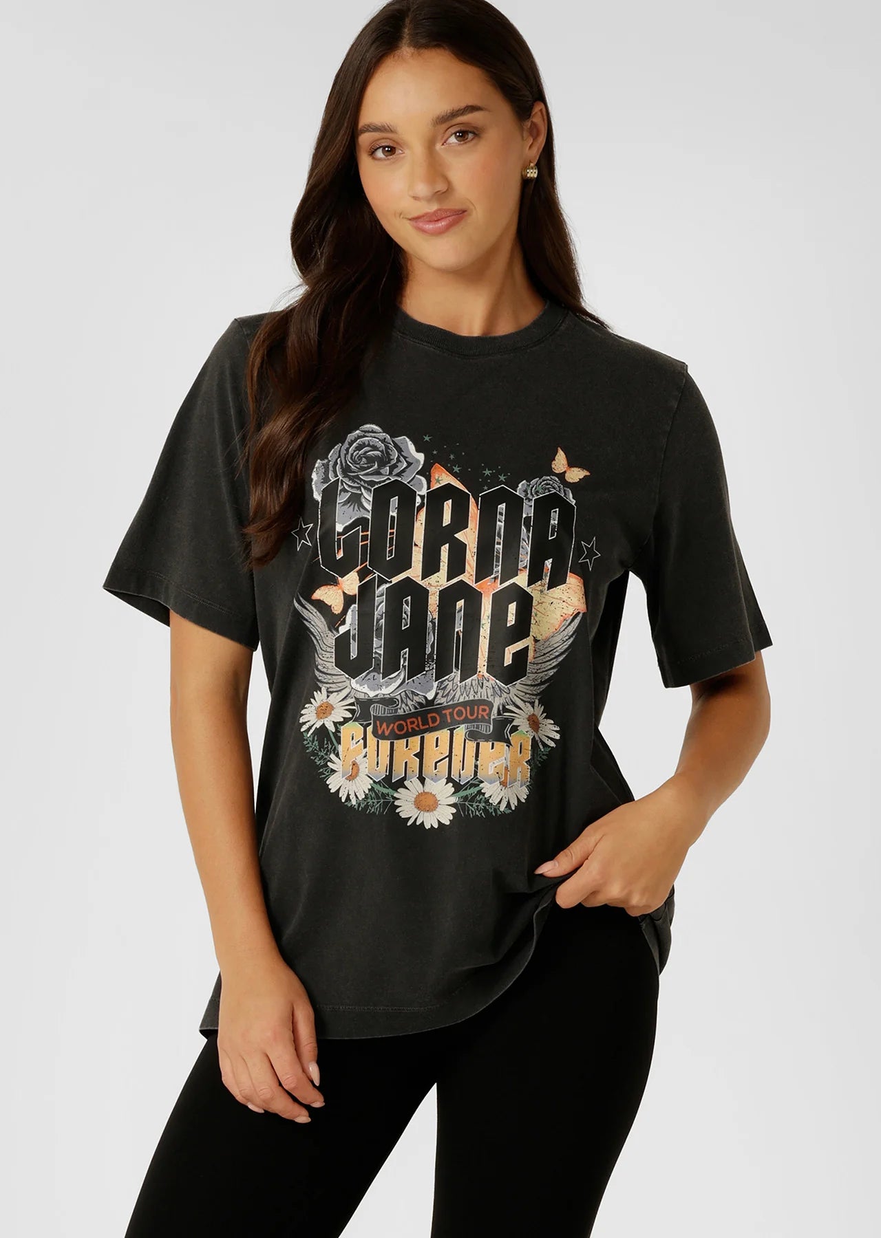 World Tour Washed Relaxed T-Shirt