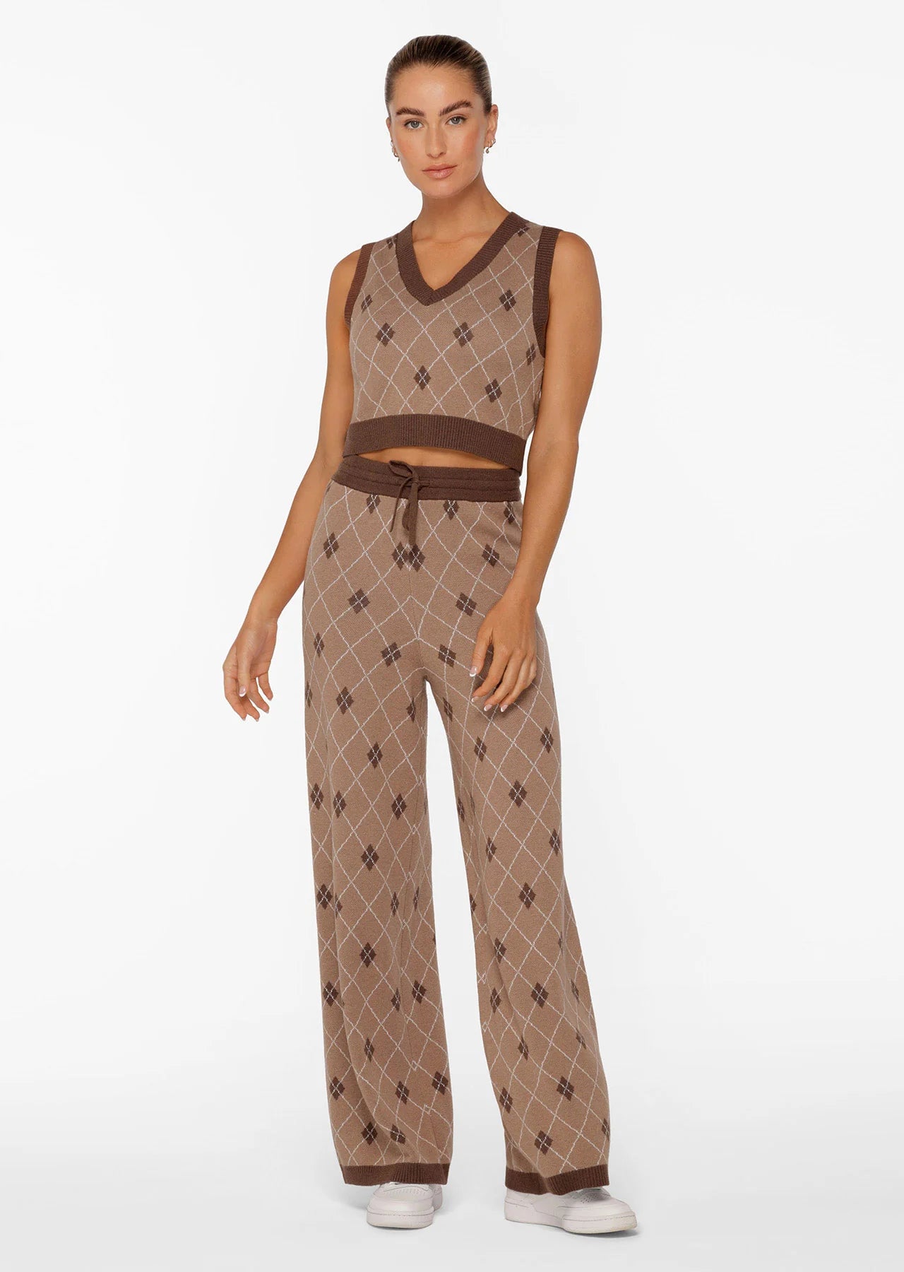 Caddie Wide Leg Knit Pants