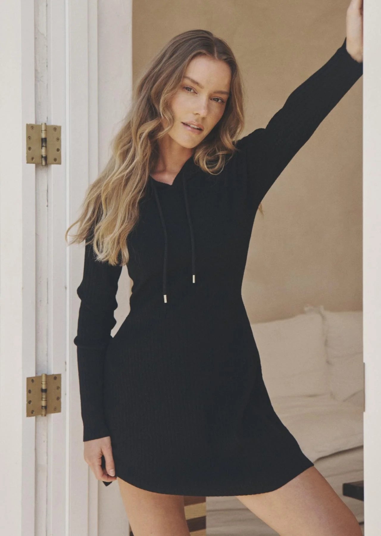 Athleisure Knit Mini Dress