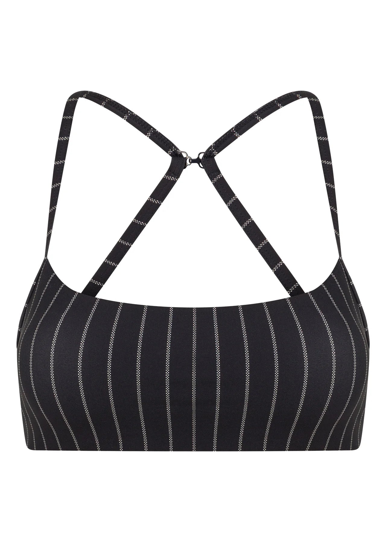 Pinstripe Sports Bra