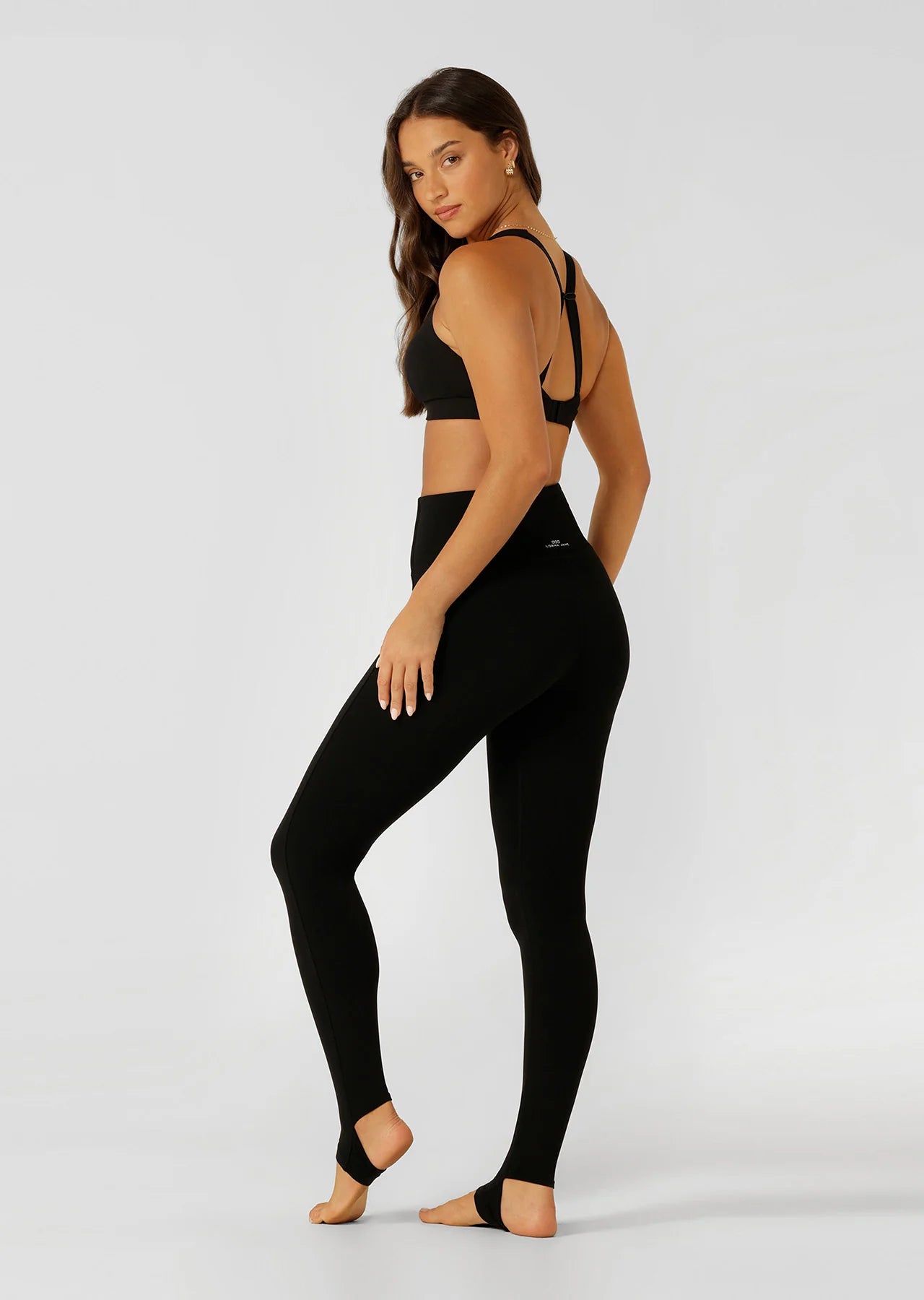 Streamlined Full Length Stirrup Leggings