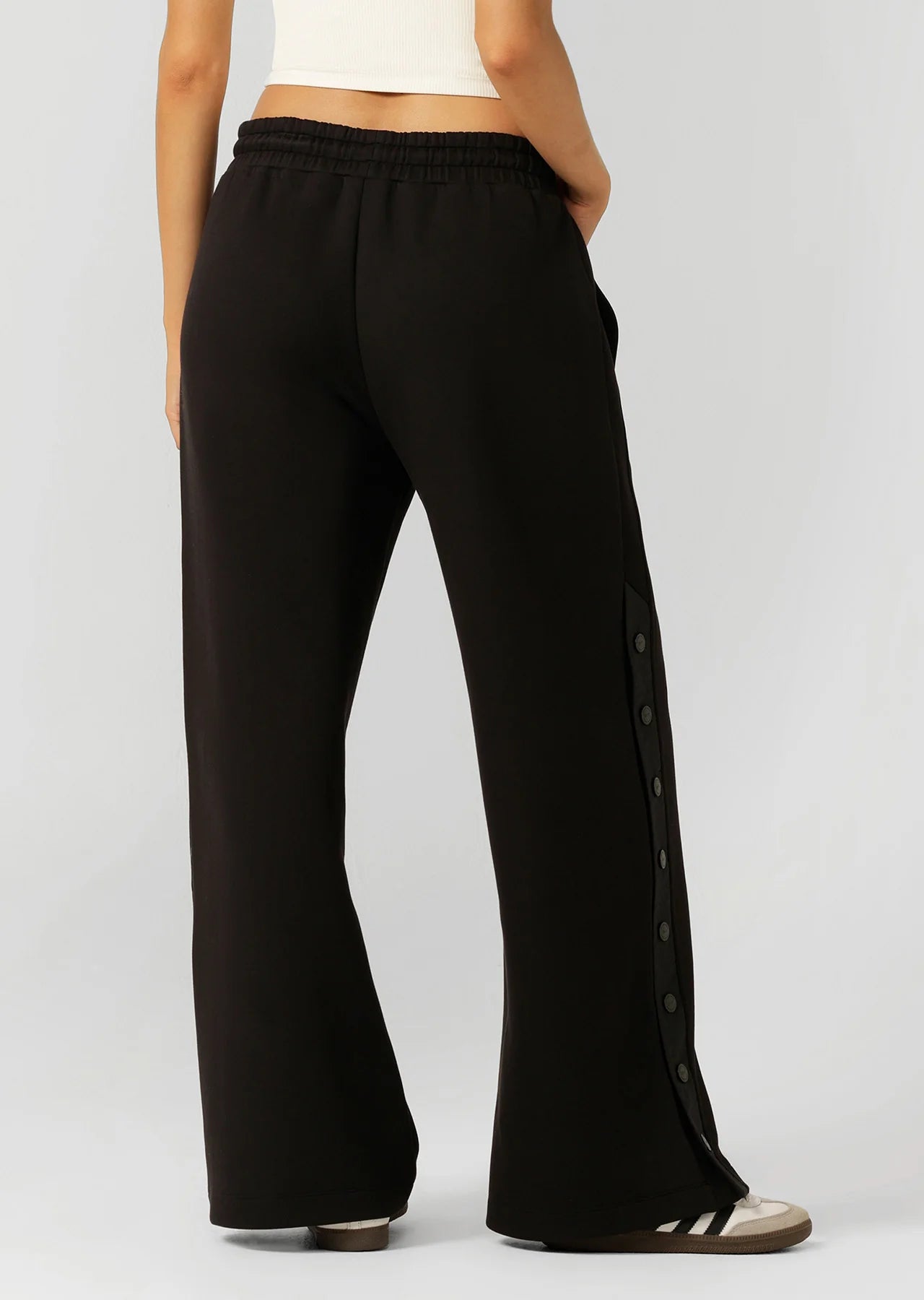 Snap To It Wide Leg Pants