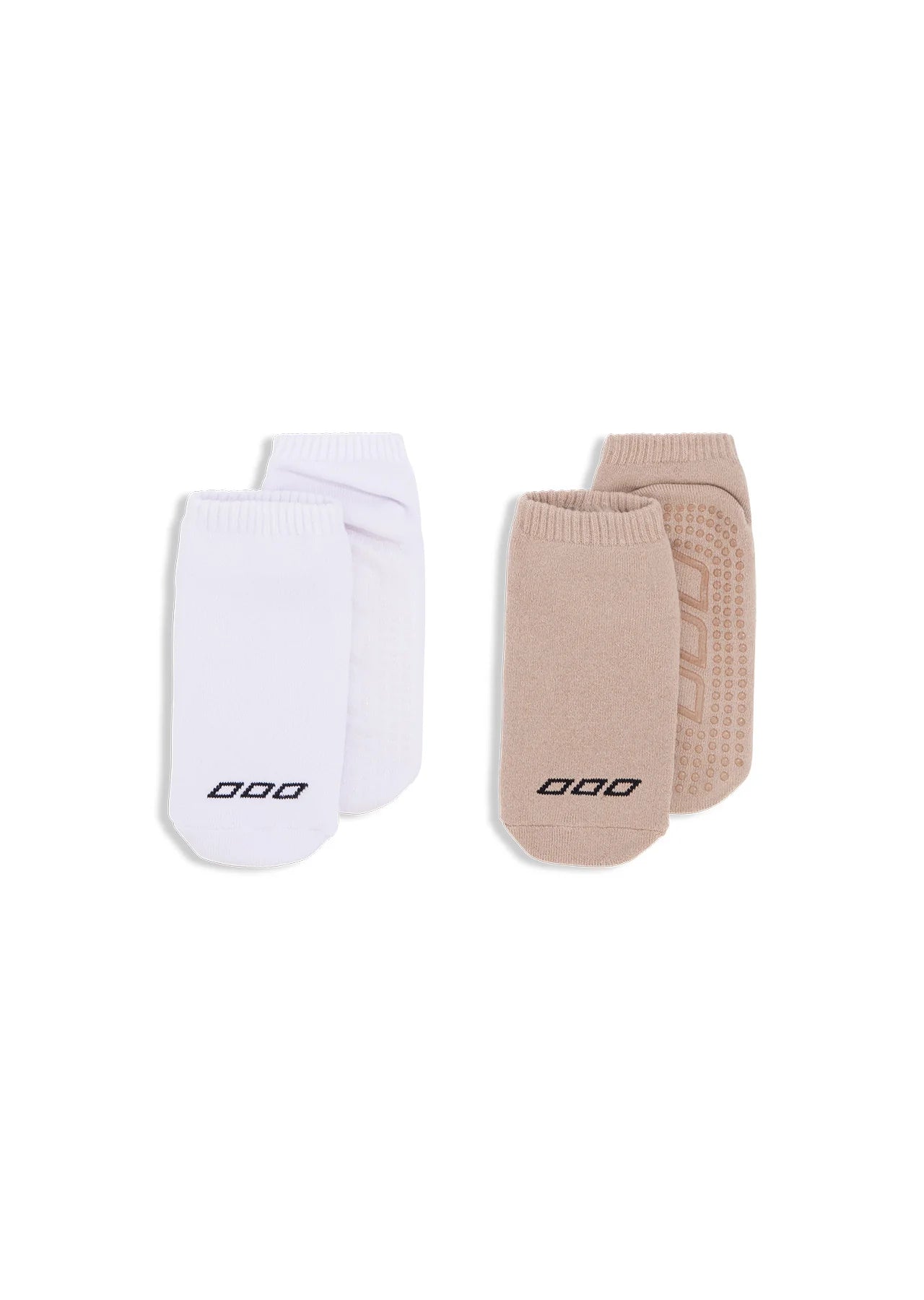2PK Iconic Pilates Grip Socks