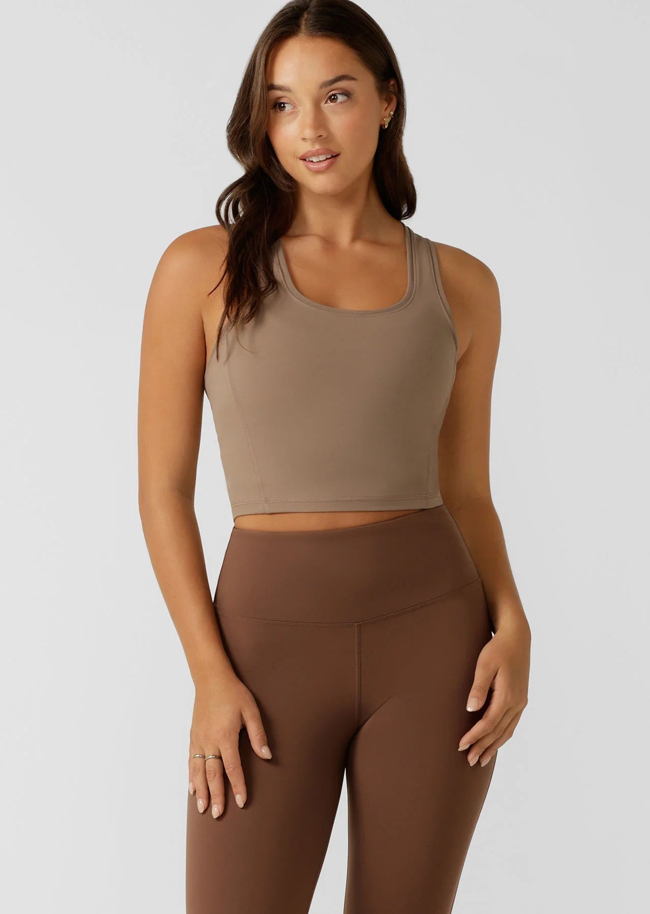 Fast Pace Racer Back Recycled Tank
