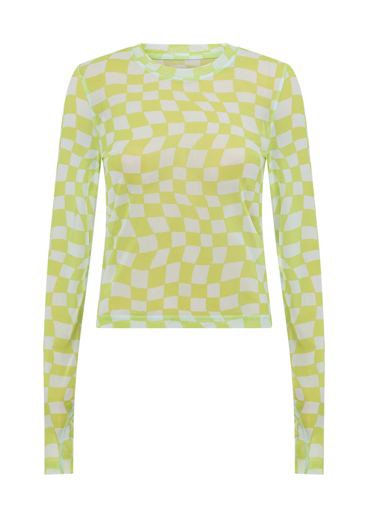 Naughties Nostalgic Mesh Long Sleeve Top