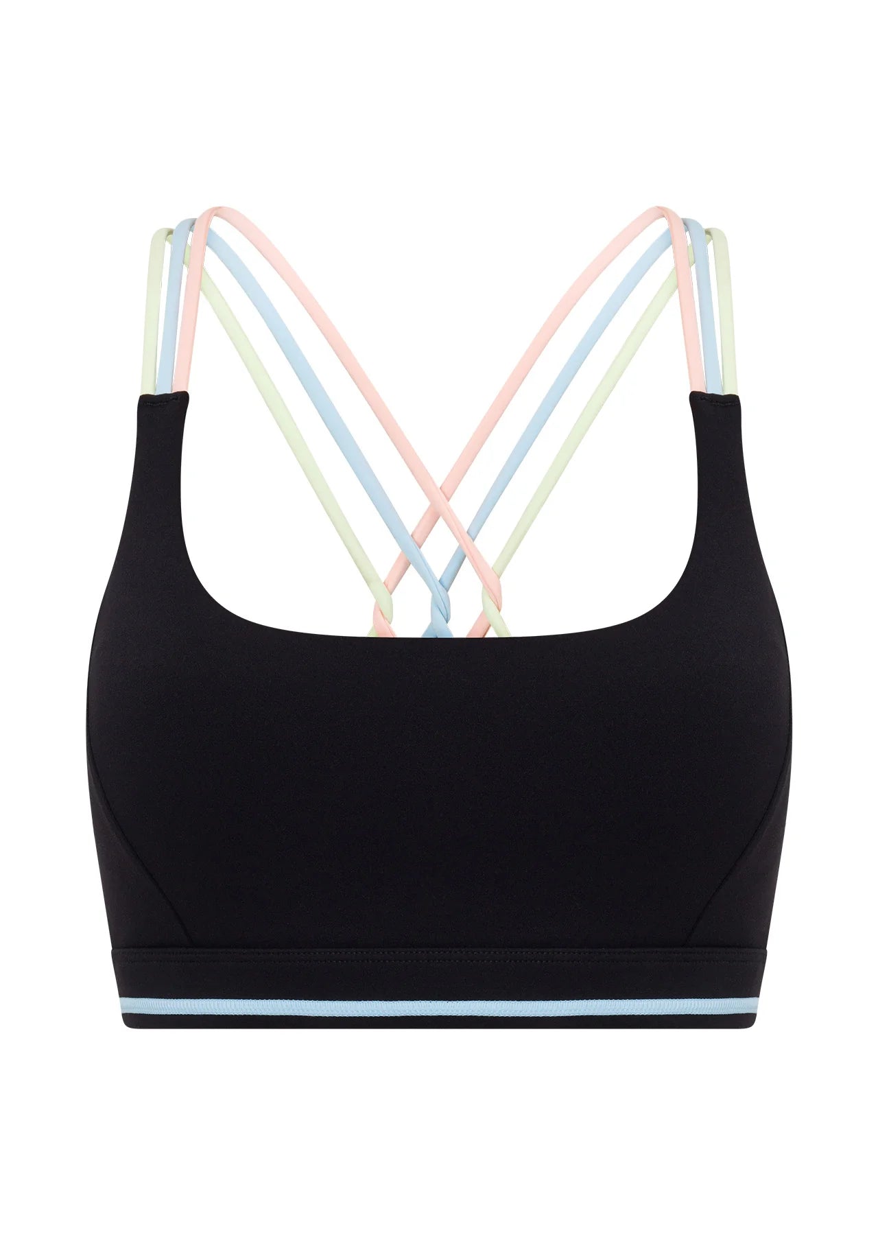 Pastel Glow Recycled Sports Bra