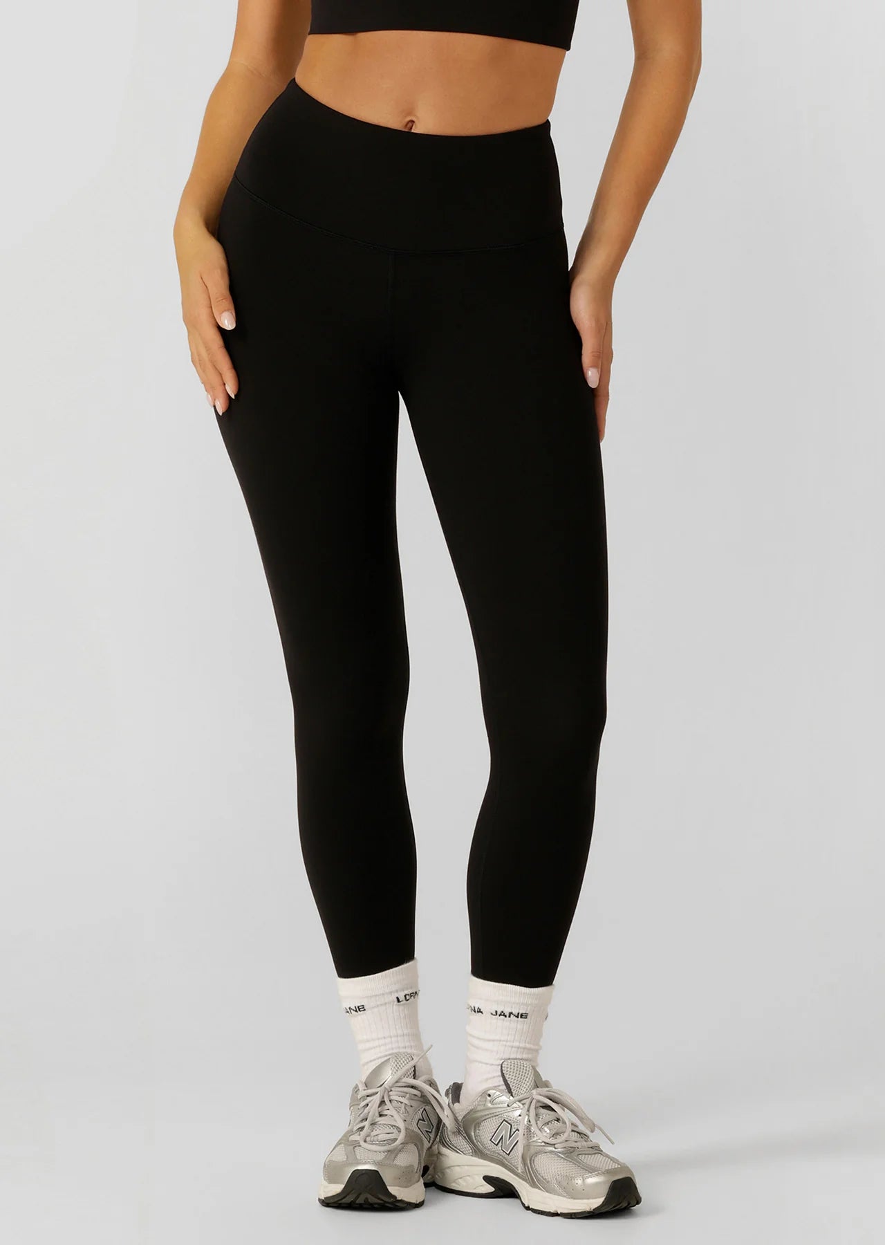 Lotus Phone Pocket Ankle Biter Leggings