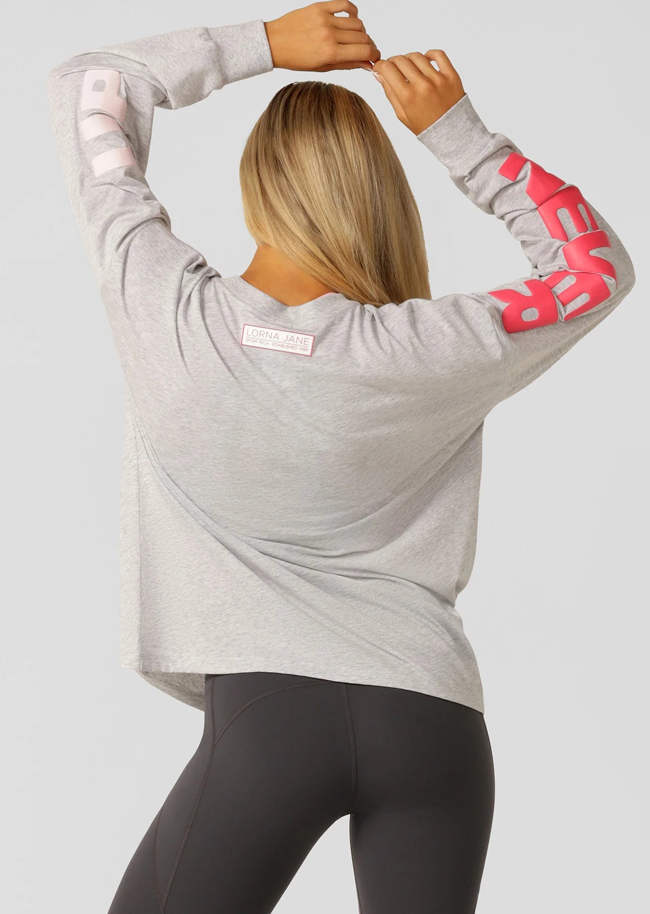 Never Give Up Long Sleeve Relaxed Tee