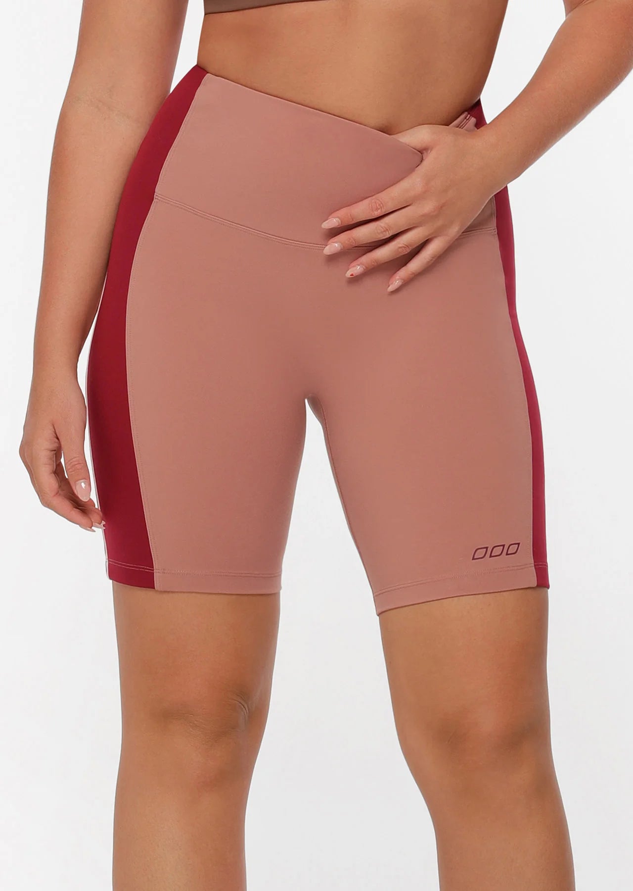 No Ride Colour Block Bike Shorts