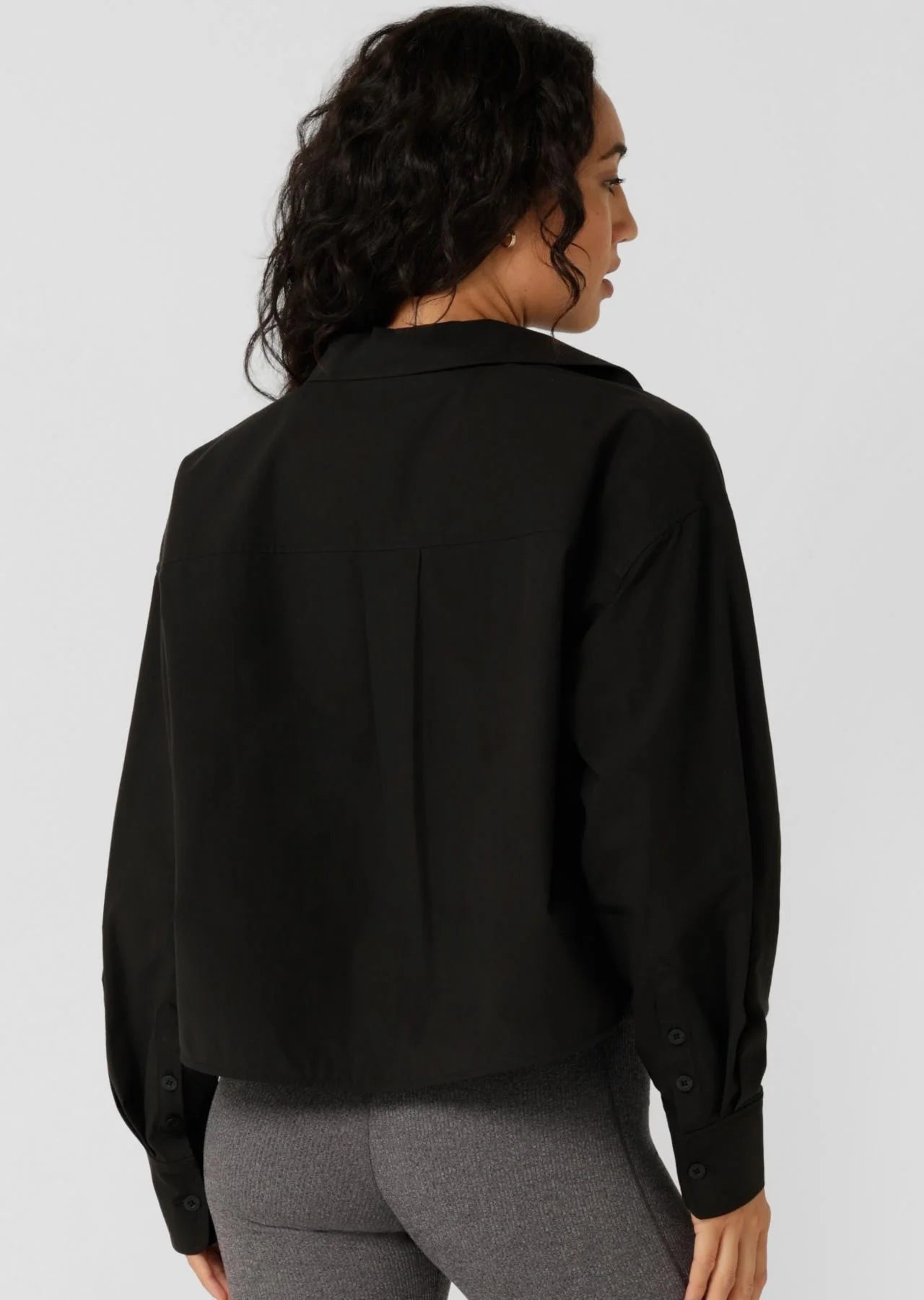 Heritage Cropped Button Up Shirt